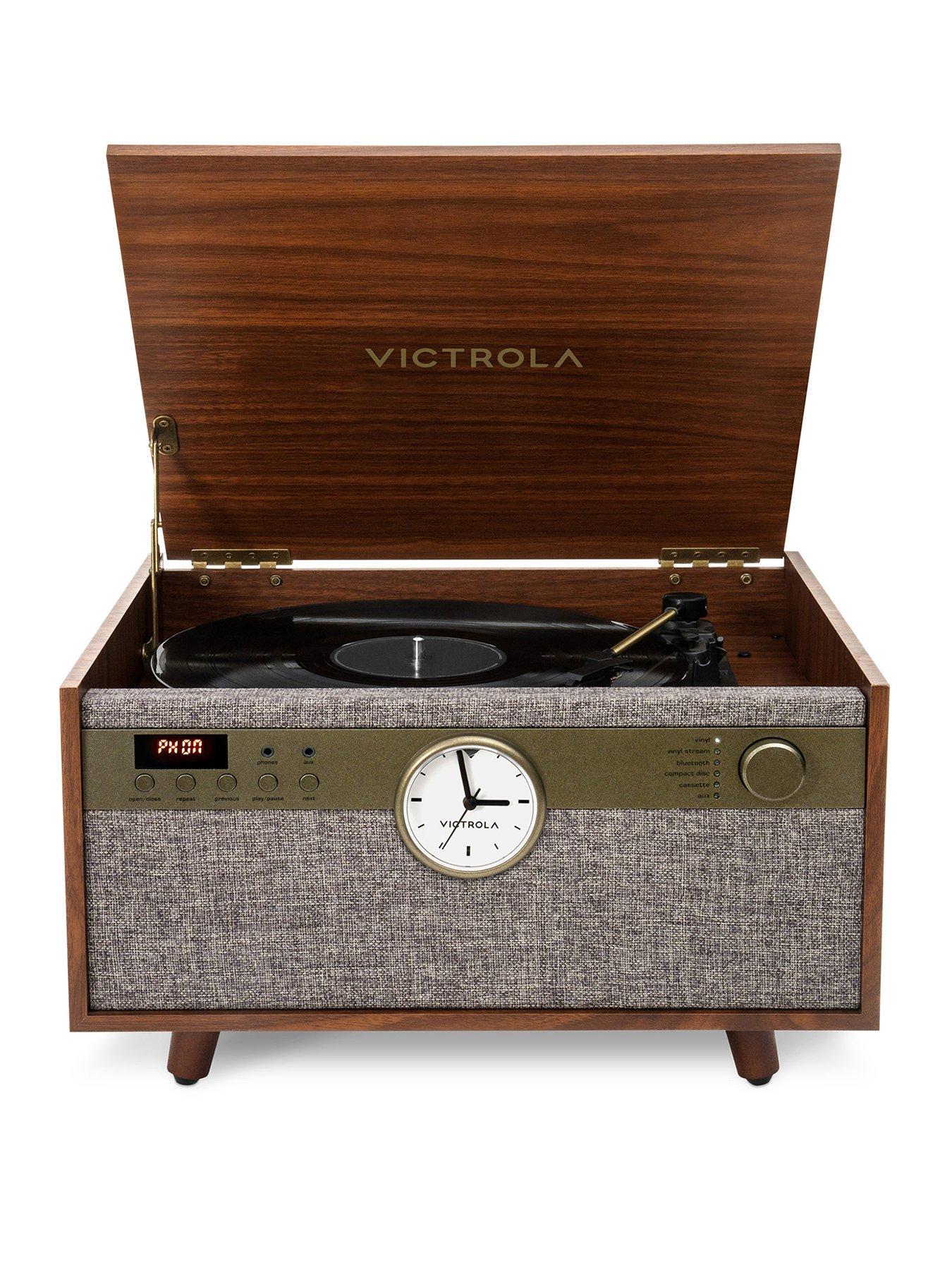 victrola-centurynbsp6-in-1-music-centre-with-clock