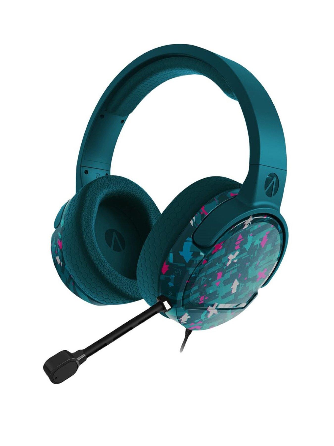 undefined Stealth Panther Headset GLITCH Teal
