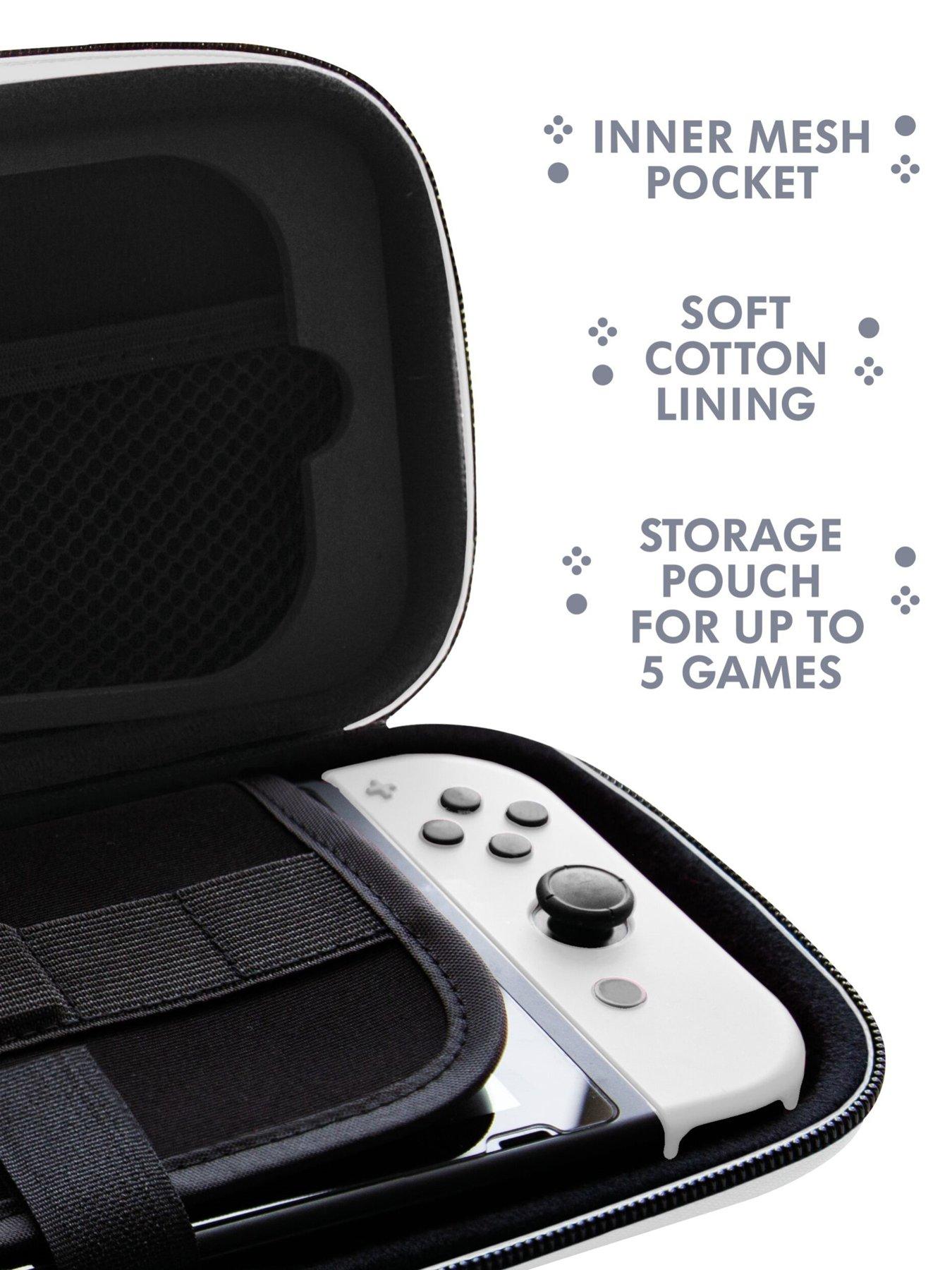 Image 6 of 6 of Stealth Stealth Travel Case for Switch- Black/White