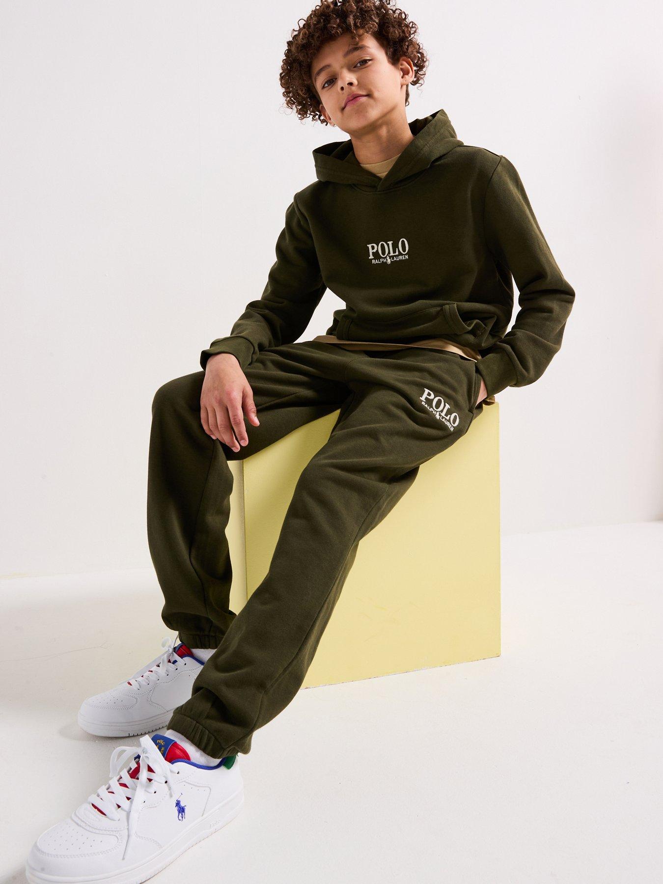 Image of Polo Ralph Lauren Boys Hoodie - Khaki