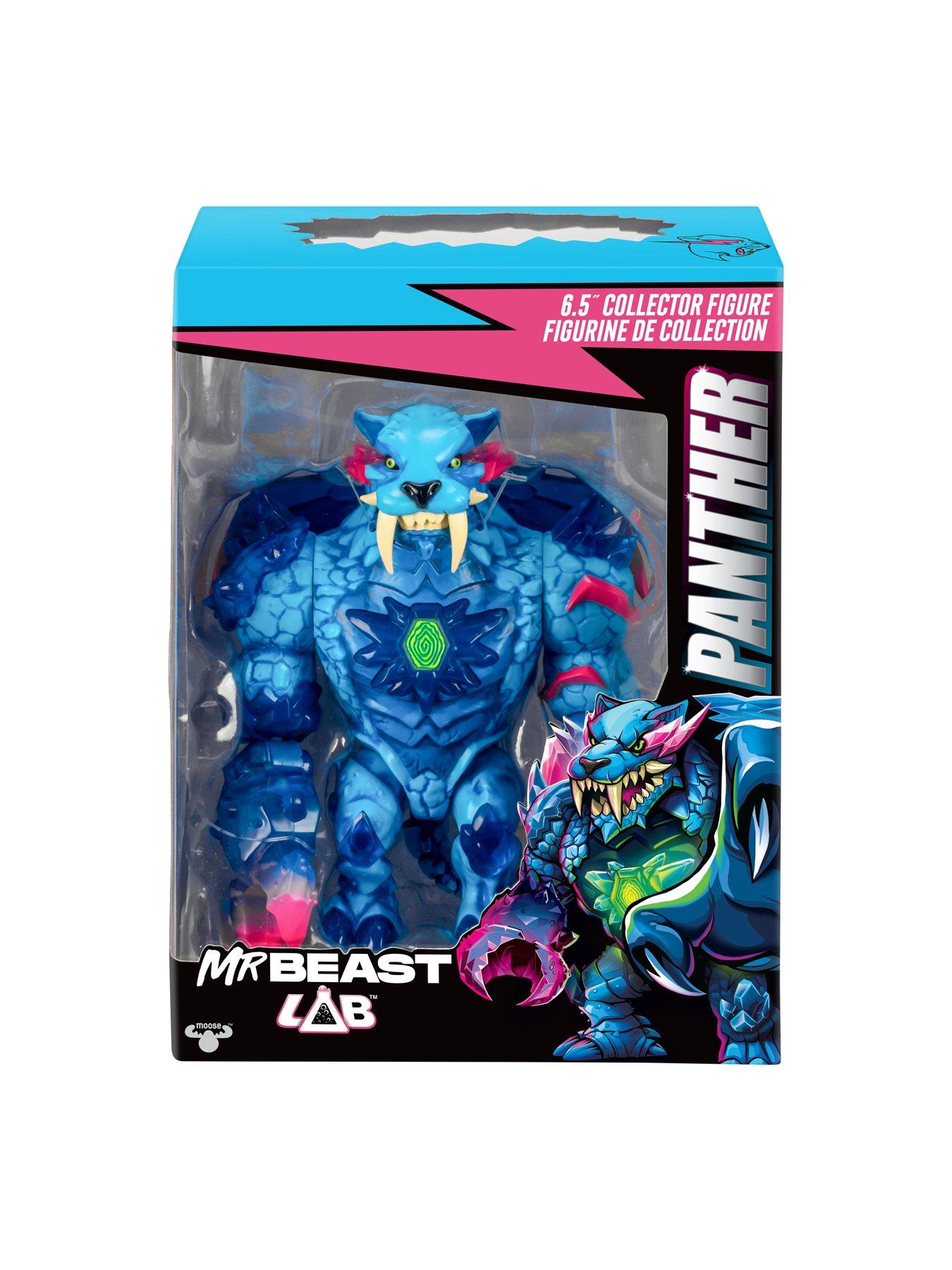 Image 5 of 6 of Beast Lab MrBeast Lab Apex Beast Collector Figure. Apex Beast Panther.