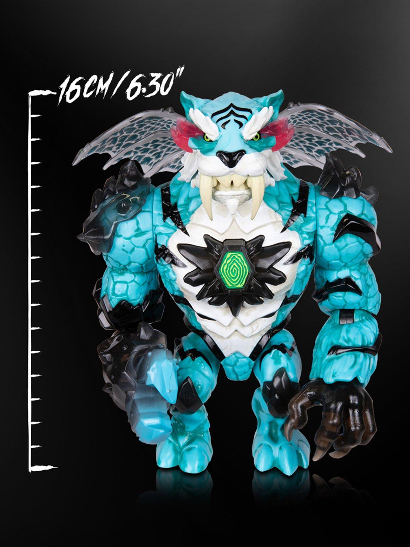 Image 3 of 5 of Beast Lab MrBeast Lab Apex Beast Collector Figure. Apex Beast Tiger.