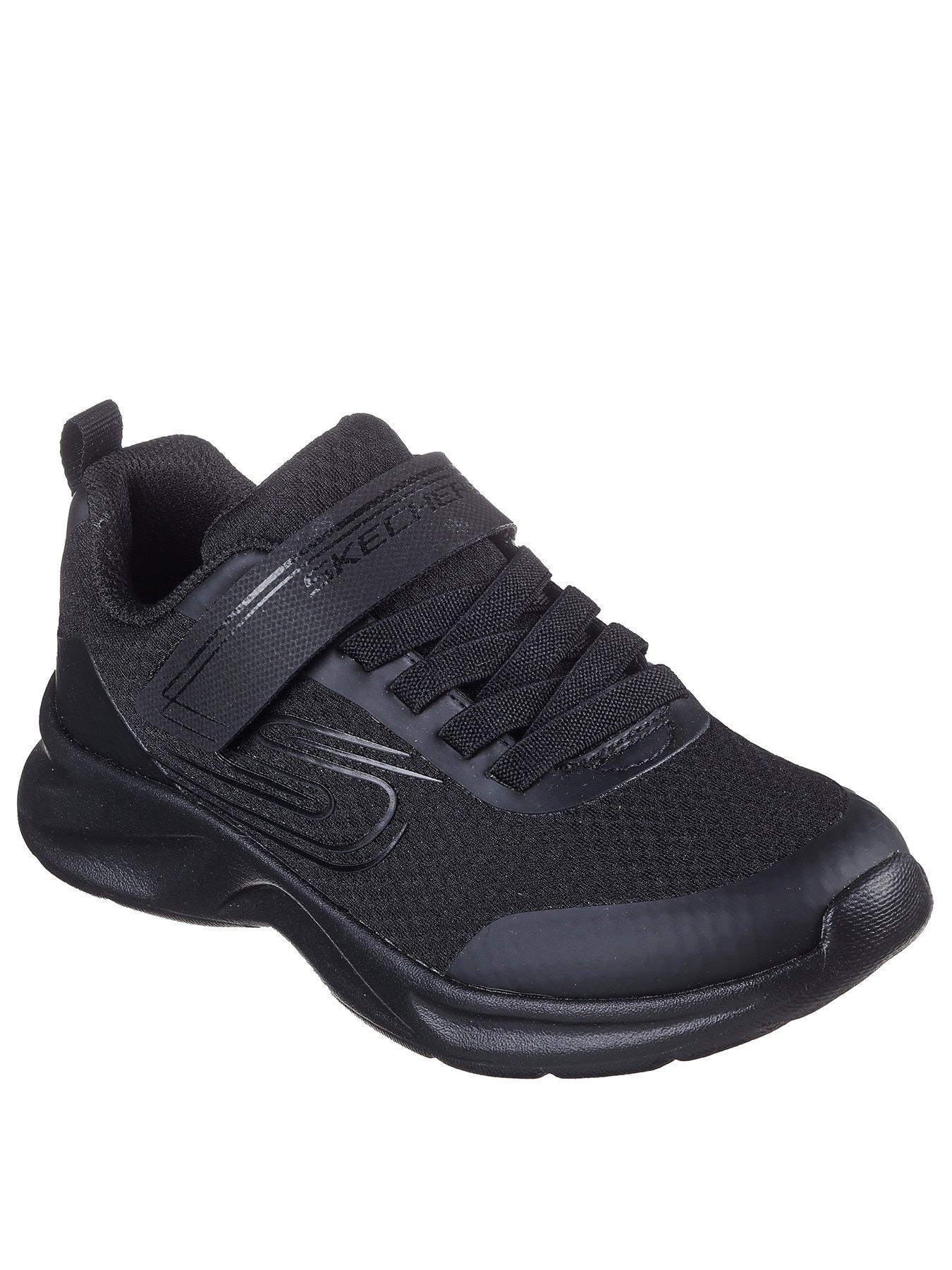 Image 2 of 5 of Skechers Lightweight Gore and Strap Trainers - Black