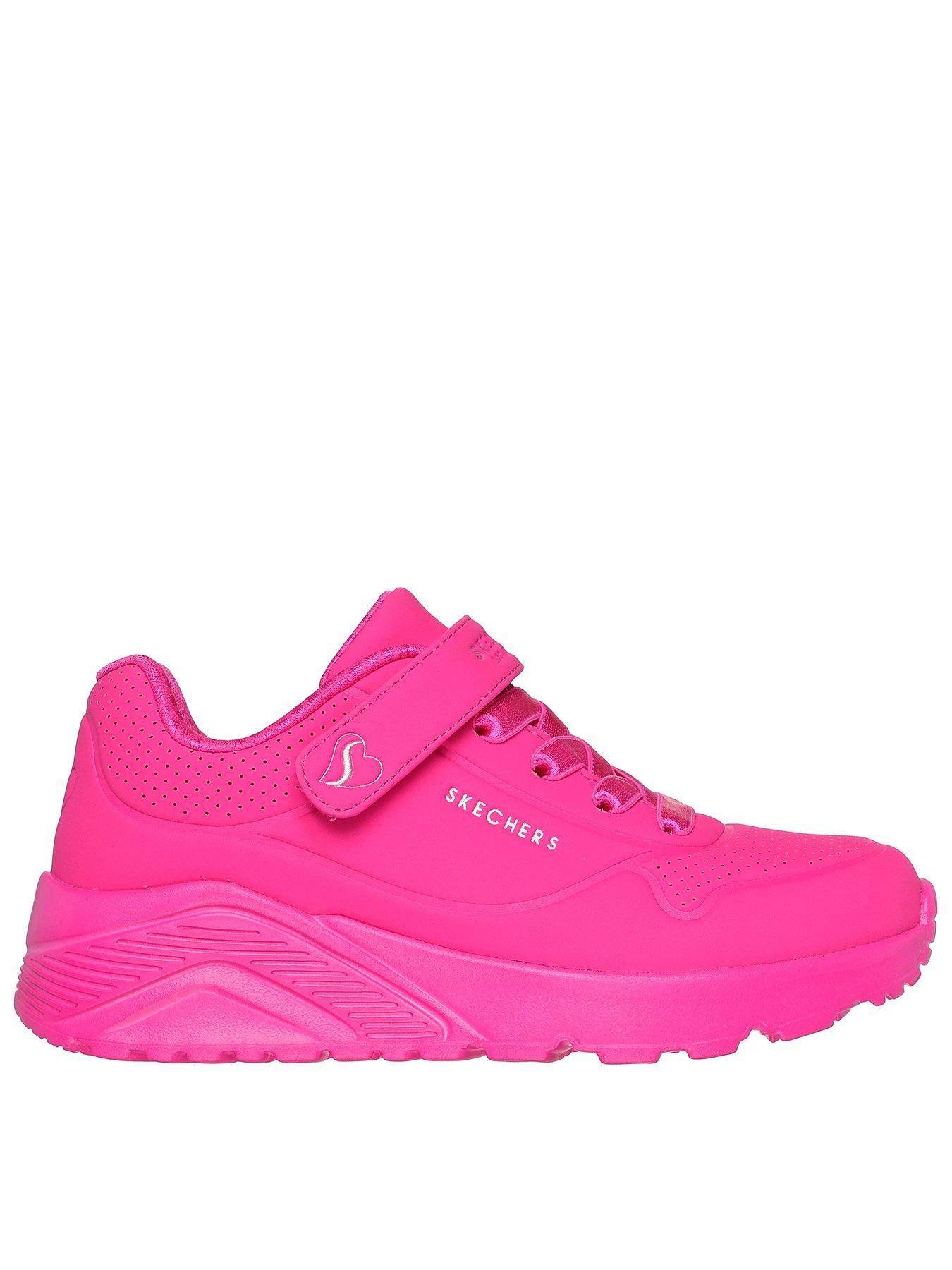 undefined Gore  &  Strap Fashion Embossed Sneaker - Pink