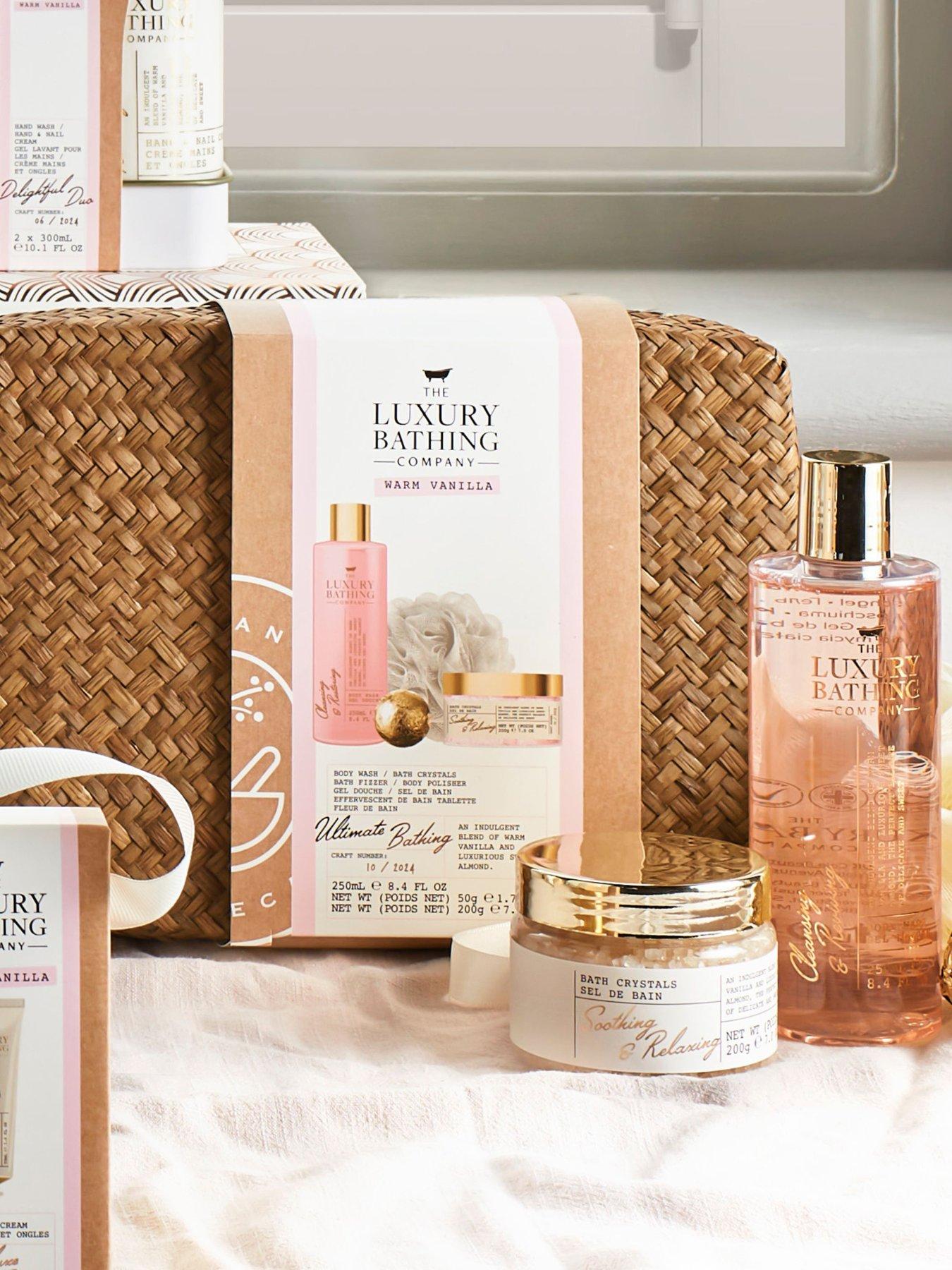 the-luxury-bathing-companynbspwarm-vanilla-ultimate-bathing-hamper-gift-setstillFront