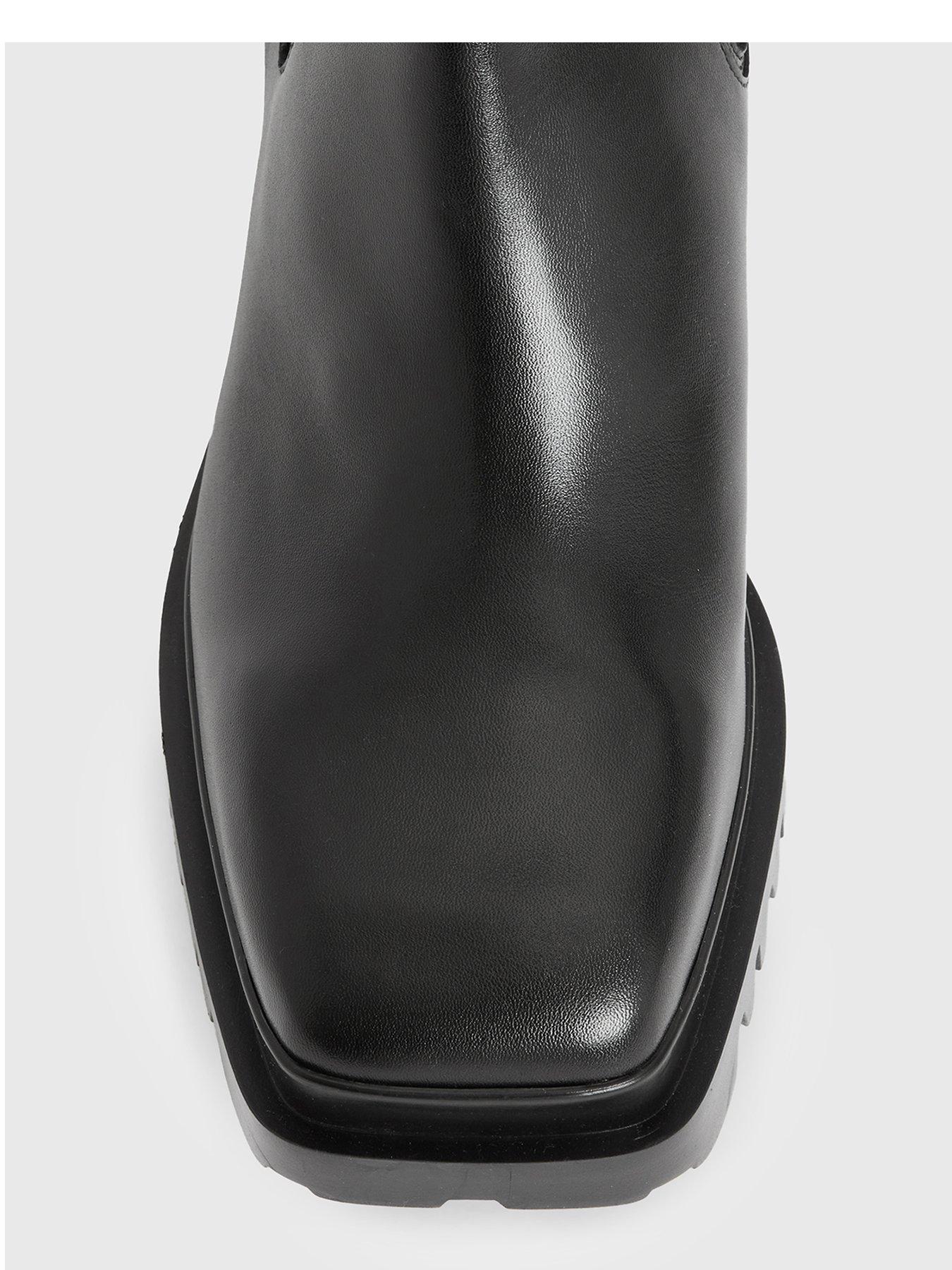 Image 4 of 5 of AllSaints Skarlet Boots - Black