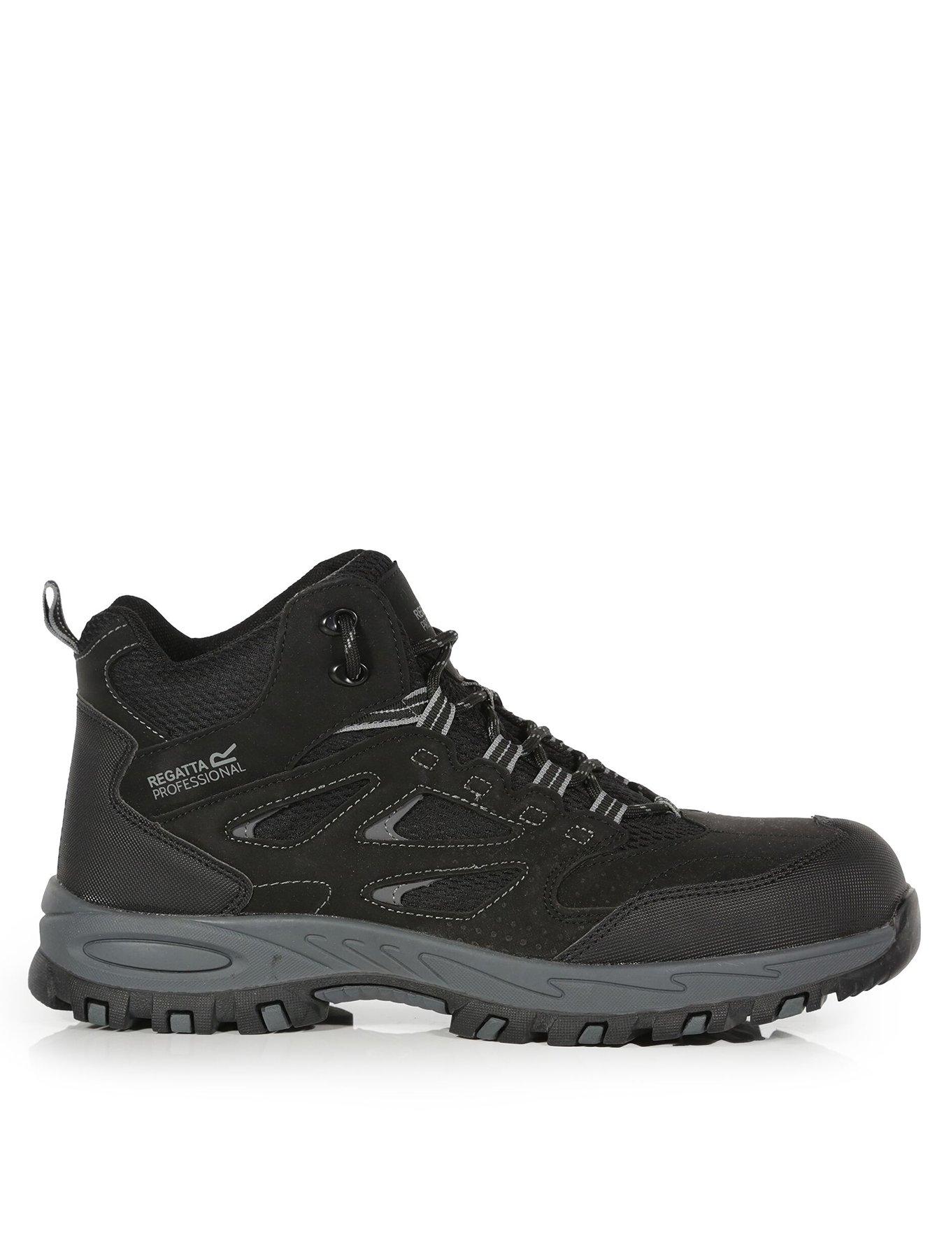 Image 1 of 6 of Regatta Mens Professional Workwear Mudstone Safety Boots -black/granit