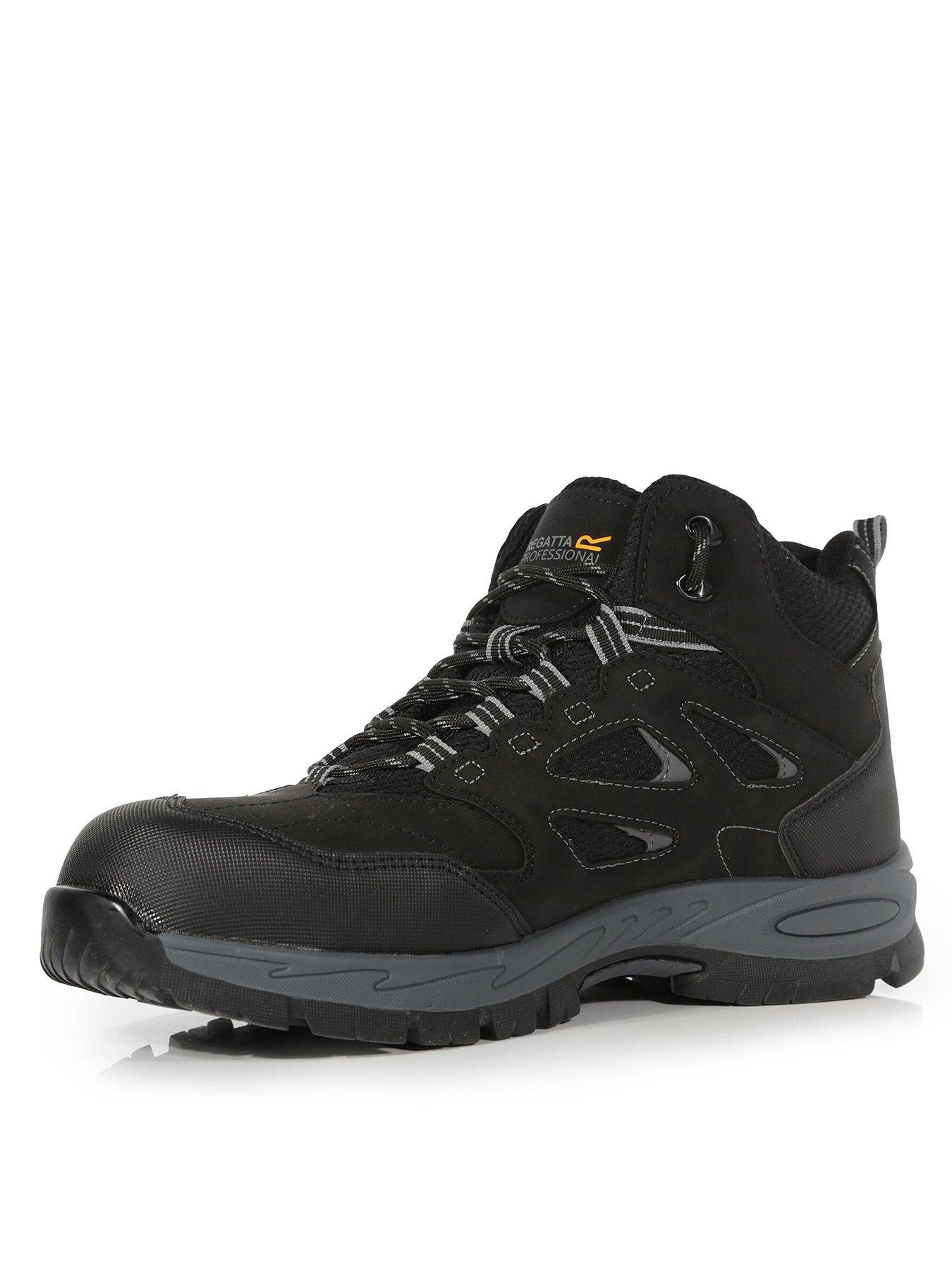 Image 2 of 6 of Regatta Mens Professional Workwear Mudstone Safety Boots -black/granit