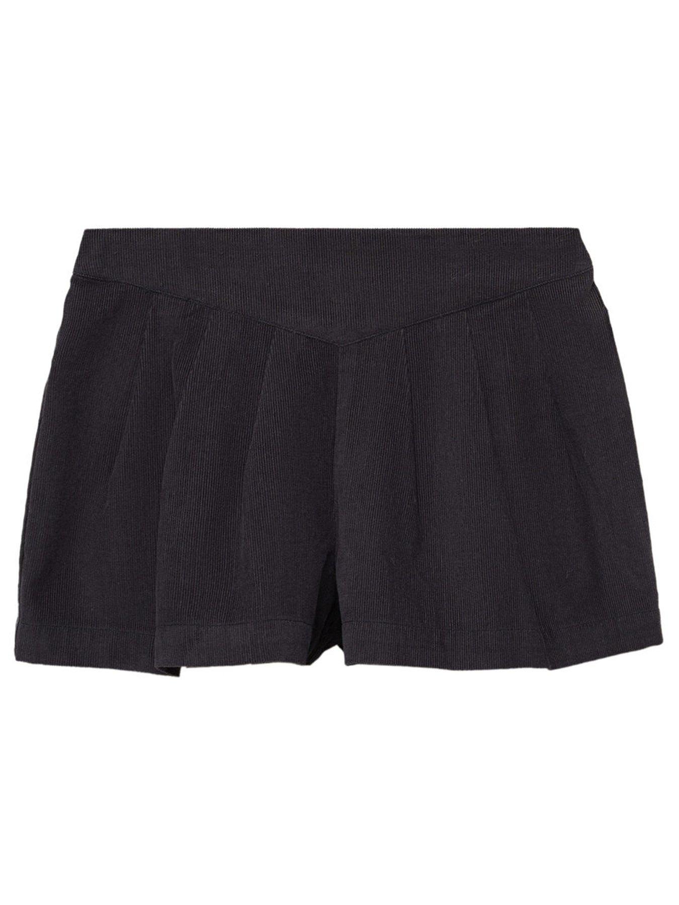 mango-younger-girls-cord-shorts-black