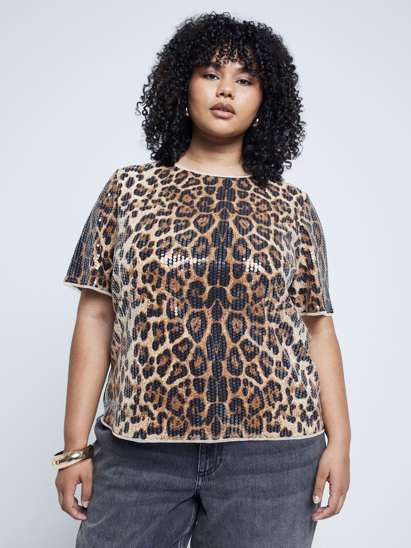 ri-plus-sequin-animal-print-tee-light-beigefront