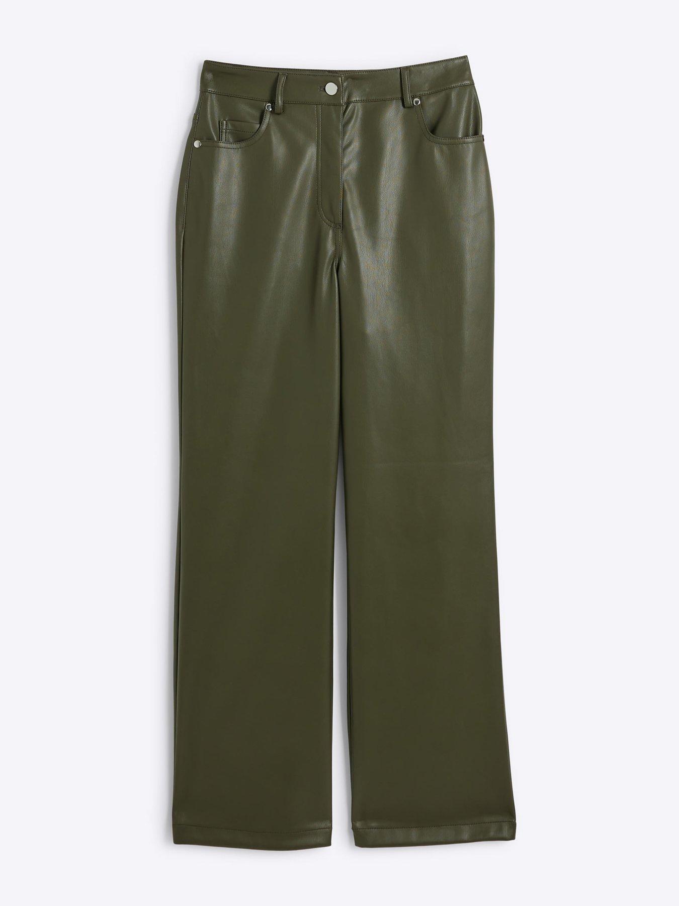 river-island-relaxed-straight-leg-trouser-khakidetail