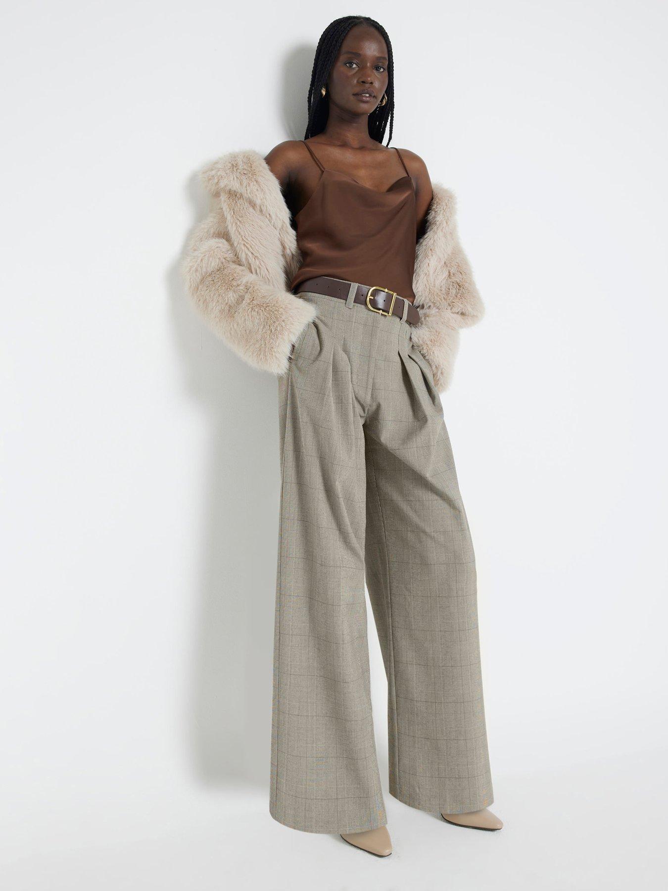 river-island-belted-wide-leg-trouser-light-brown