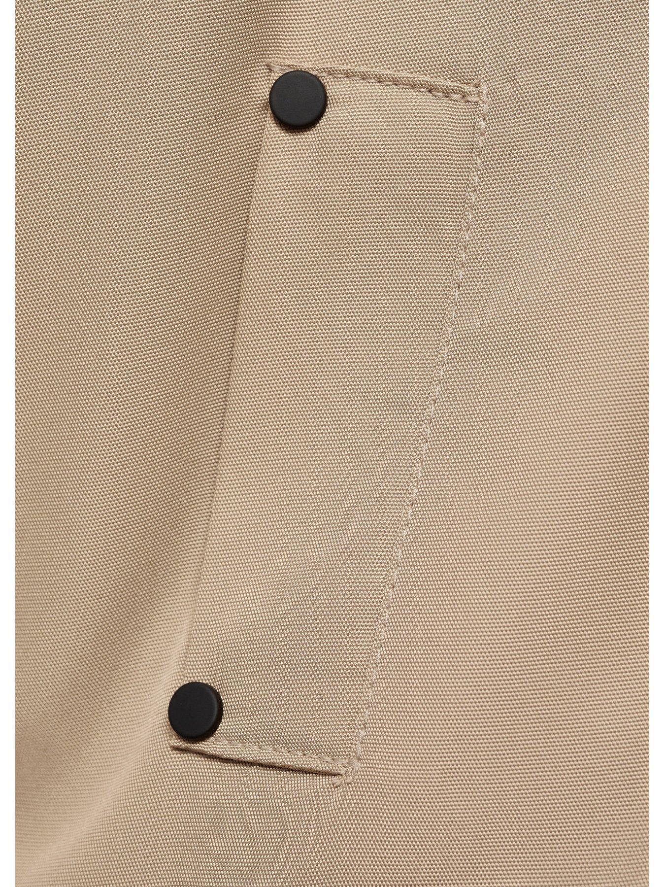 Image 4 of 4 of Mango Younger Boys Hooded Coat - Beige
