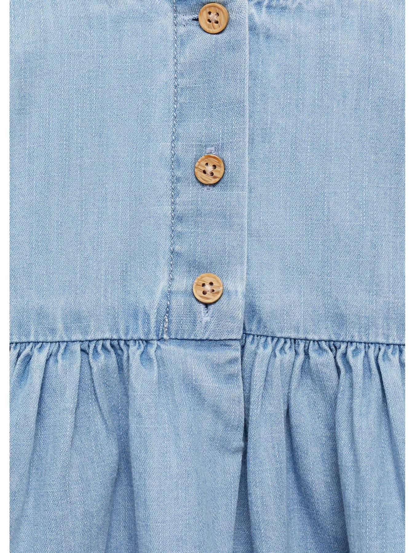 mango-younger-girls-embroidered-chambray-dress-blueoutfit