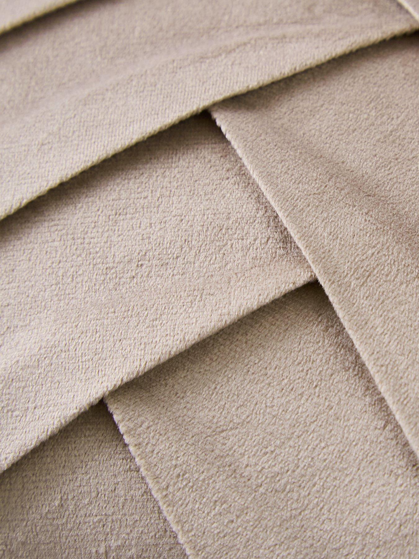 Image 3 of 5 of Very Home Luxe Velvet Pleated Cushion
