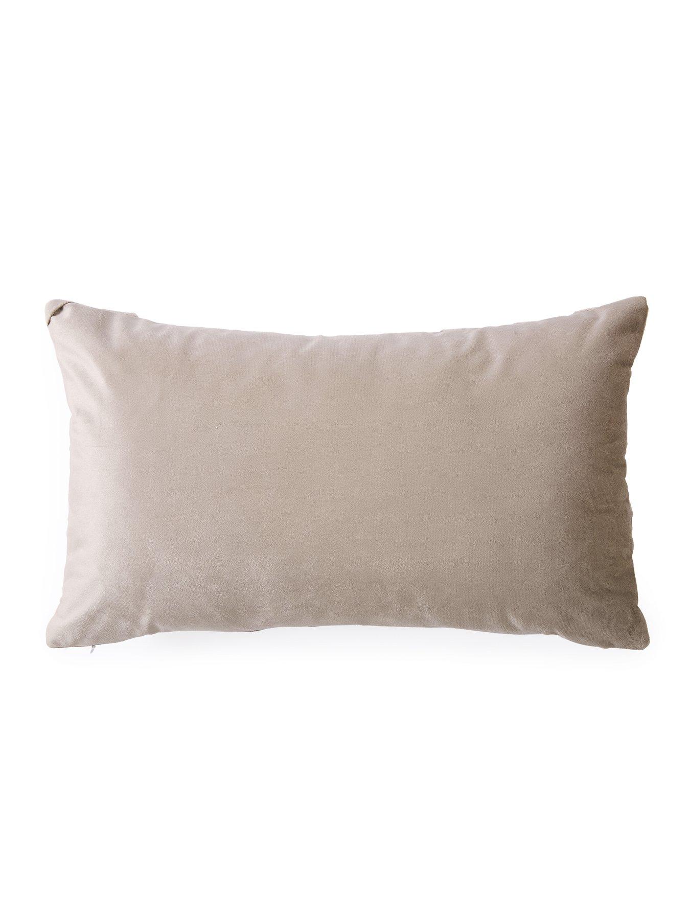 Image 4 of 5 of Very Home Luxe Velvet Pleated Cushion