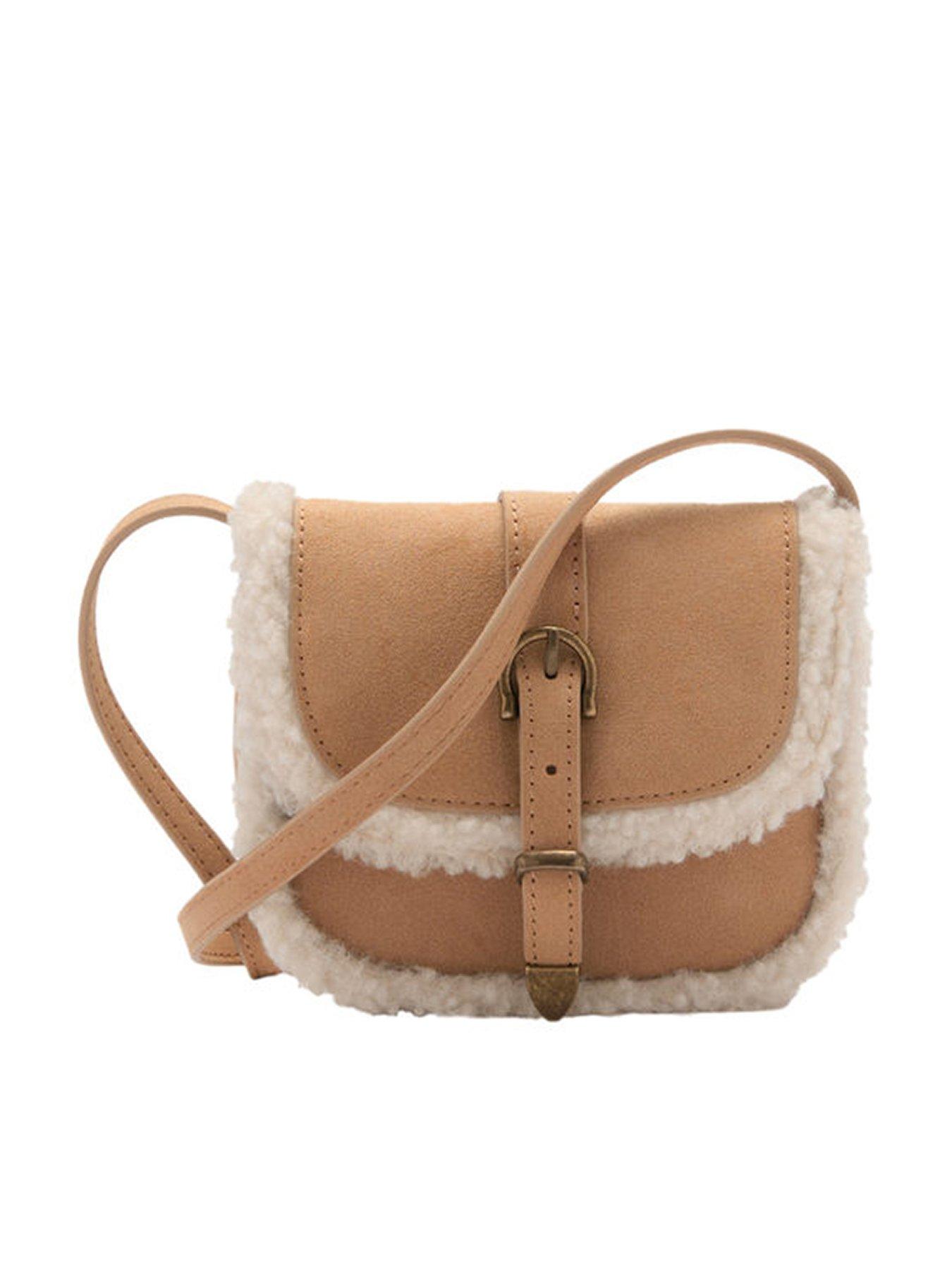 mango-girls-faux-shearling-cross-body-bag-beige