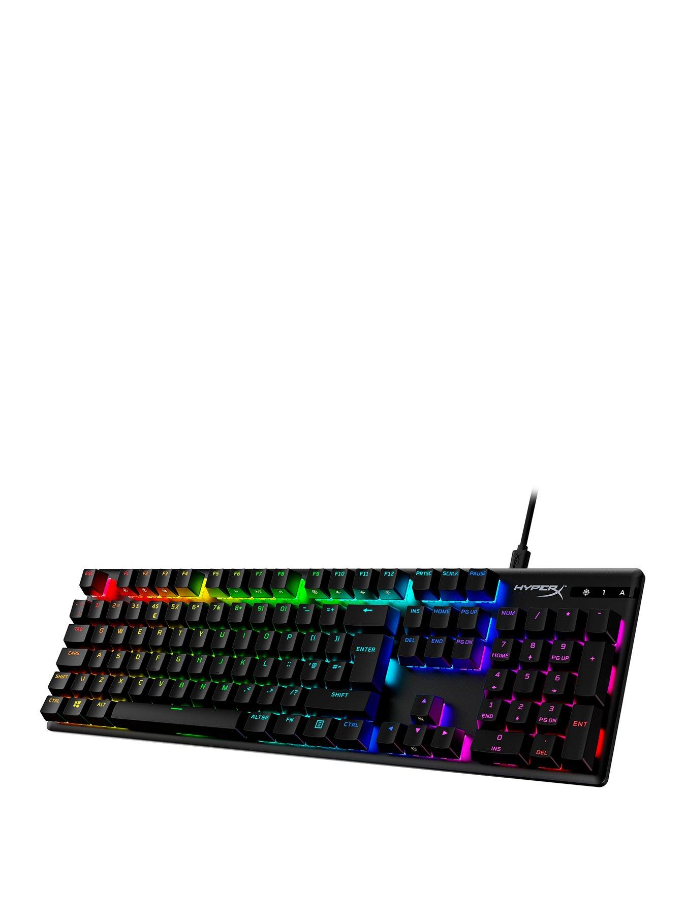 Image 2 of 8 of HYPERX Alloy Origins PBT Mechanical Gaming Keyboard | RGB | Compact | Red Switches