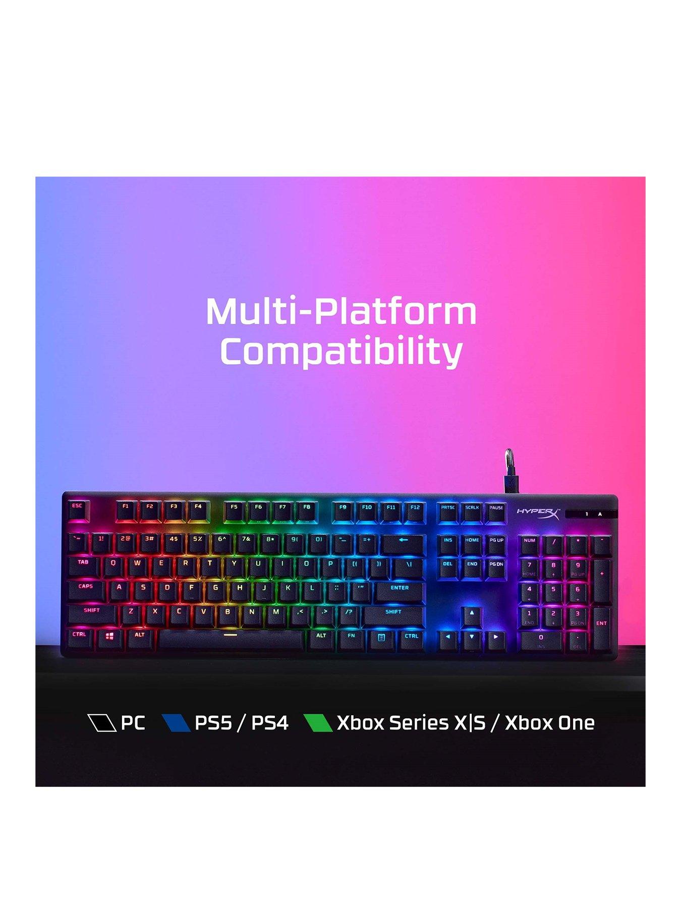 Image 3 of 8 of HYPERX Alloy Origins PBT Mechanical Gaming Keyboard | RGB | Compact | Red Switches