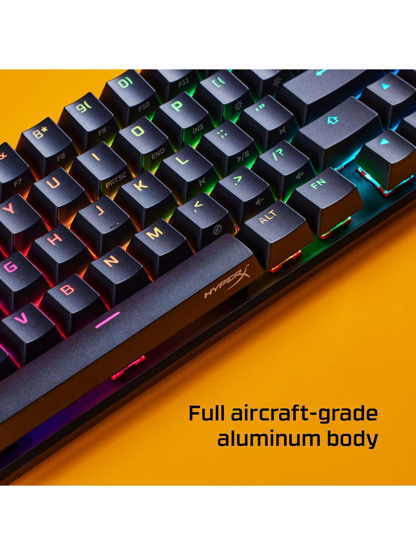 Image 5 of 8 of HYPERX Origins 65 RGB Mechanical Gaming Keyboard | Fully Programmable | 60% Form Factor | Red Switches - US Layout