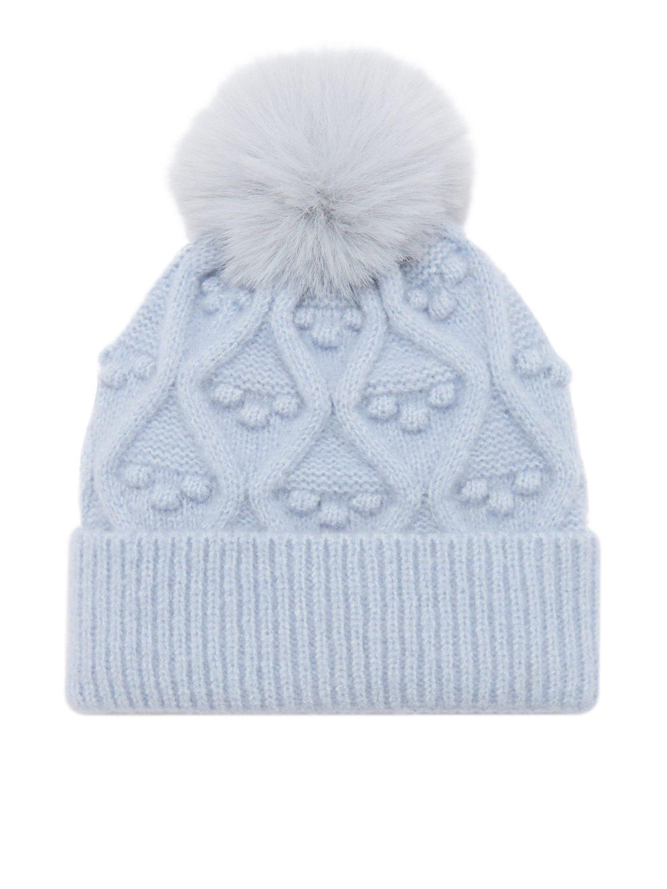 mango-younger-girls-pom-pom-knitted-hat-light-blue