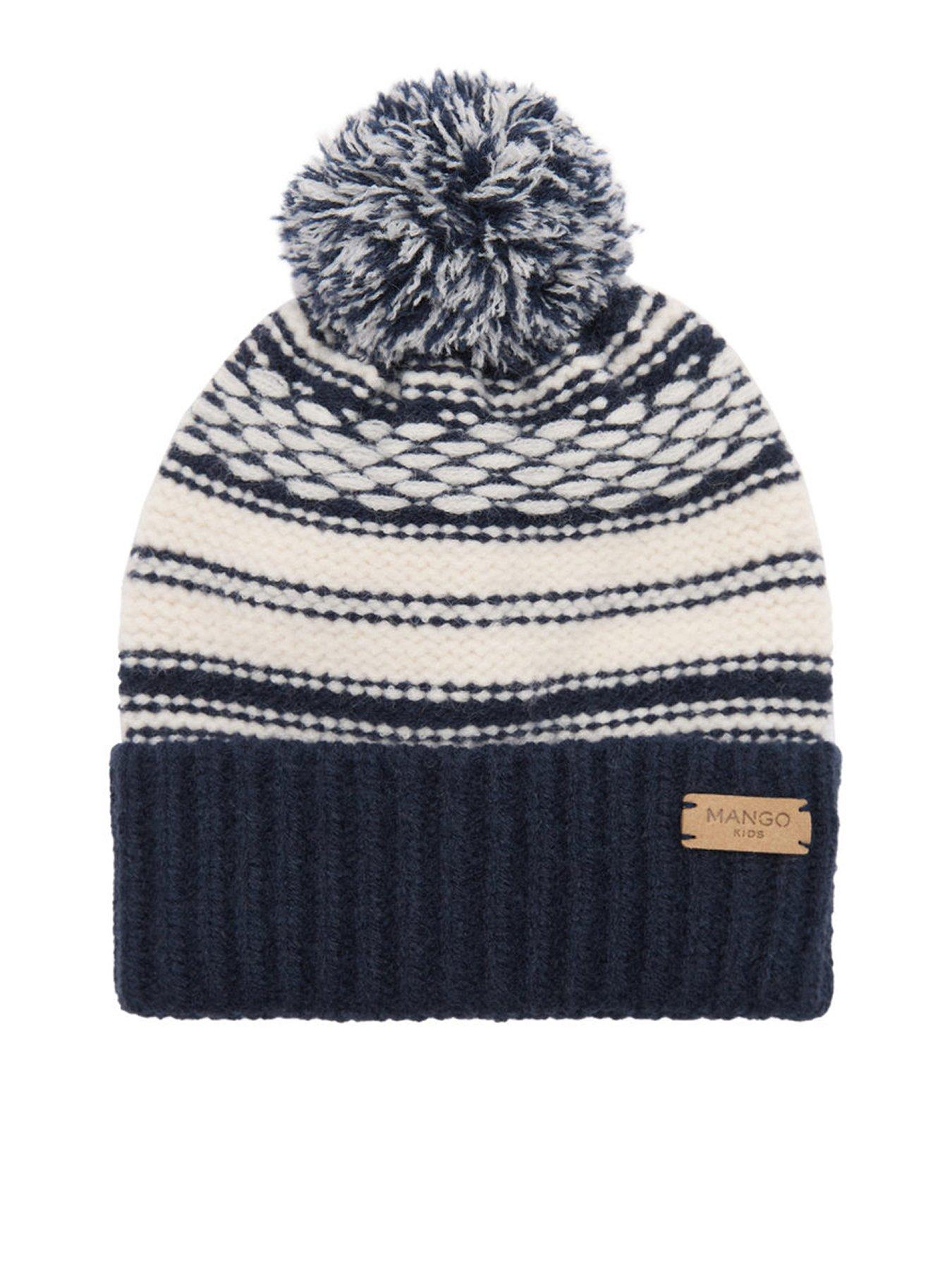 mango-boys-knitted-pom-pom-hat-navy