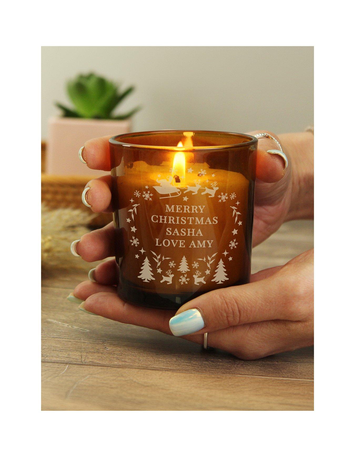 the-personalised-memento-company-personalised-engraved-christmas-amber-glass-candle