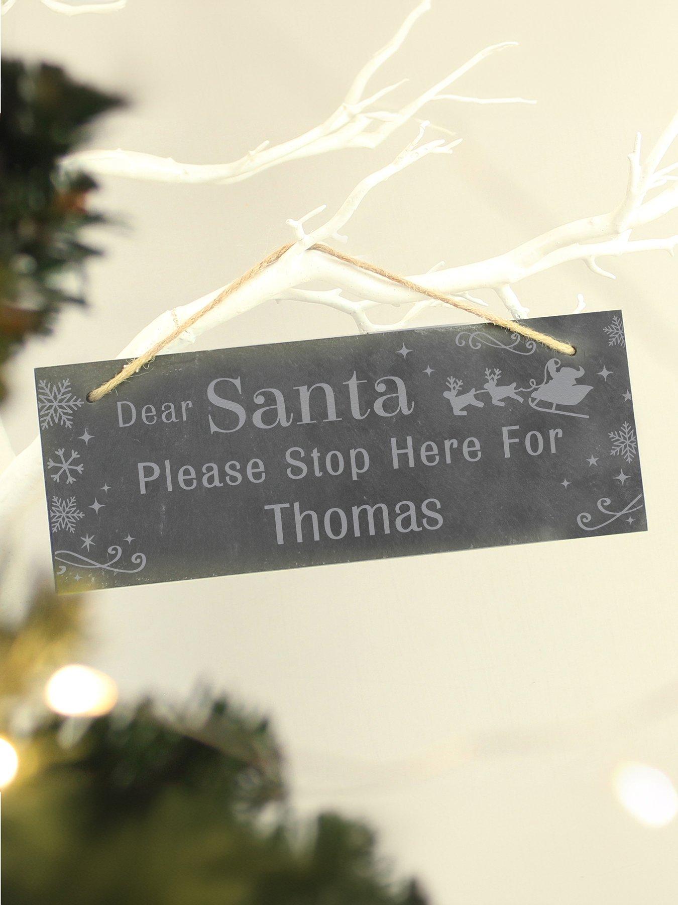 the-personalised-memento-company-personalised-santa-please-stop-here-hanging-slate-signstillFront