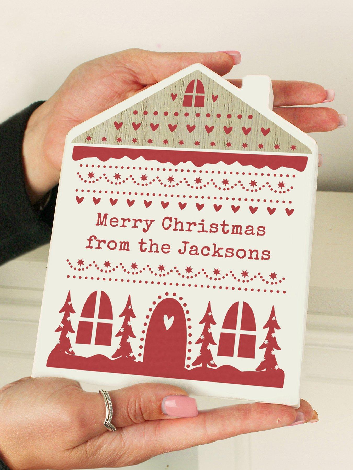 the-personalised-memento-company-personalised-christmas-fair-isle-wooden-house-ornamentstillFront