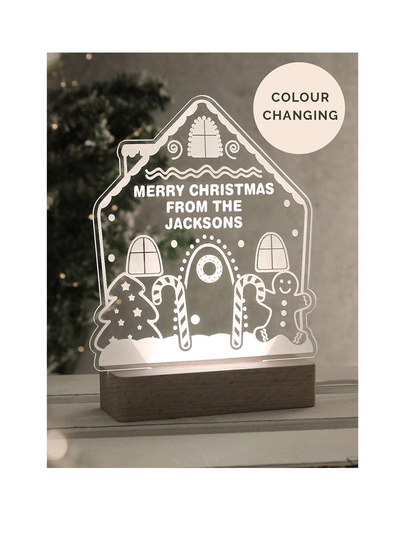 the-personalised-memento-company-personalised-gingerbread-house-christmas-wooden-based-led-light