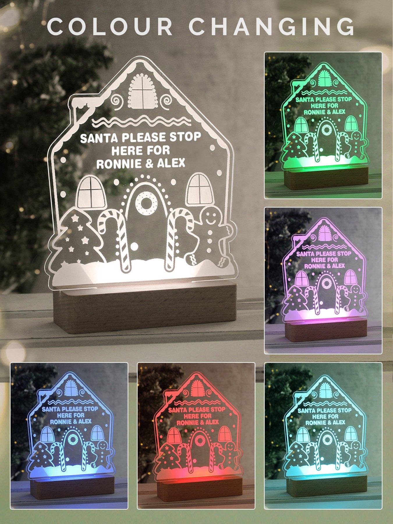 the-personalised-memento-company-personalised-gingerbread-house-christmas-wooden-based-led-lightstillFront