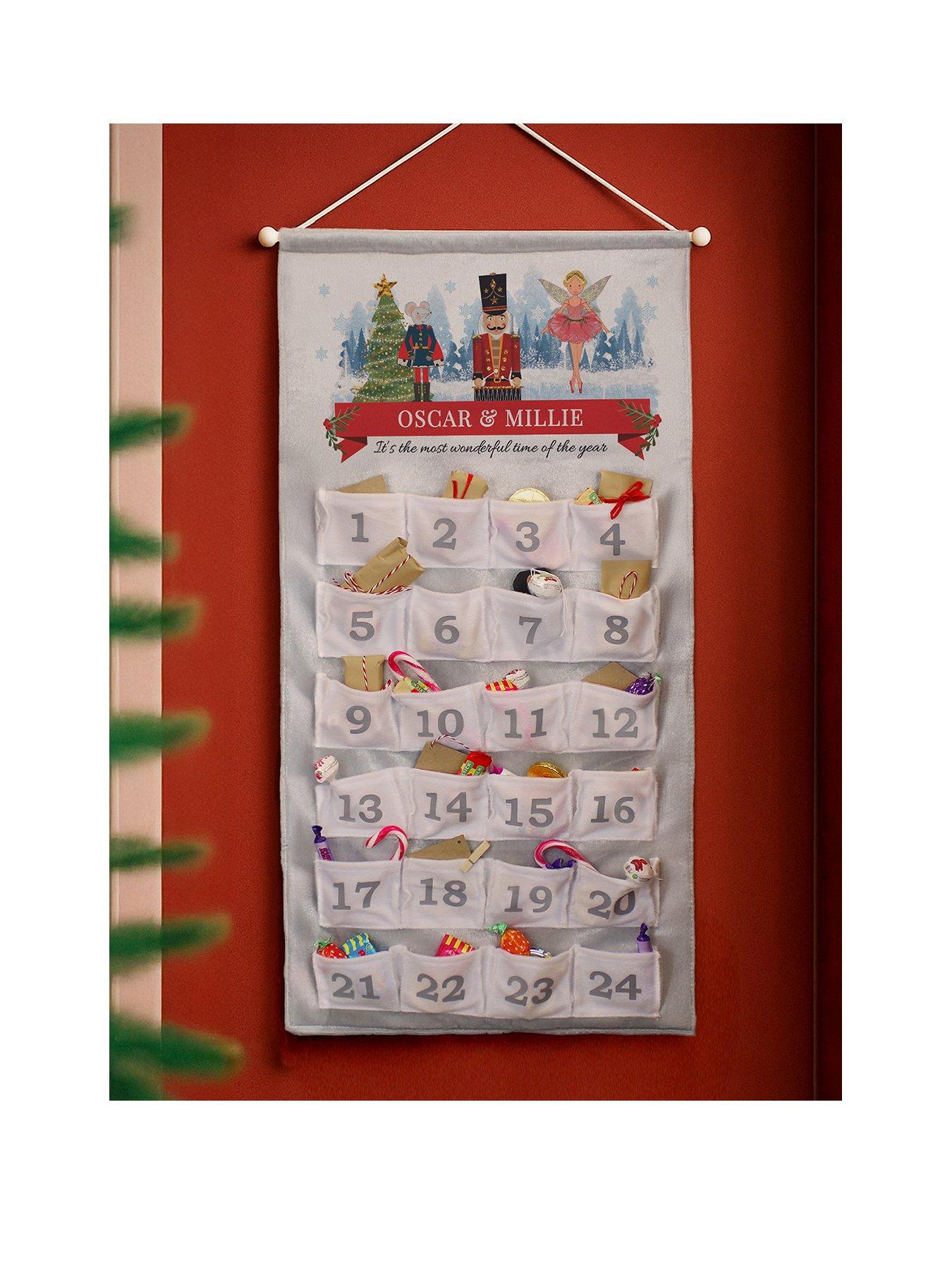 The Personalised Memento Company Personalised Christmas Nutcracker Advent Calendar
