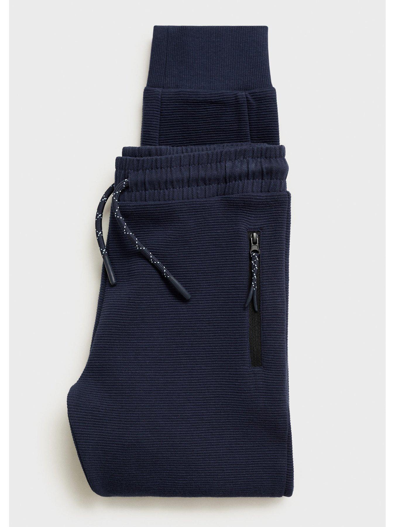 mango-boys-textured-joggers-navyoutfit