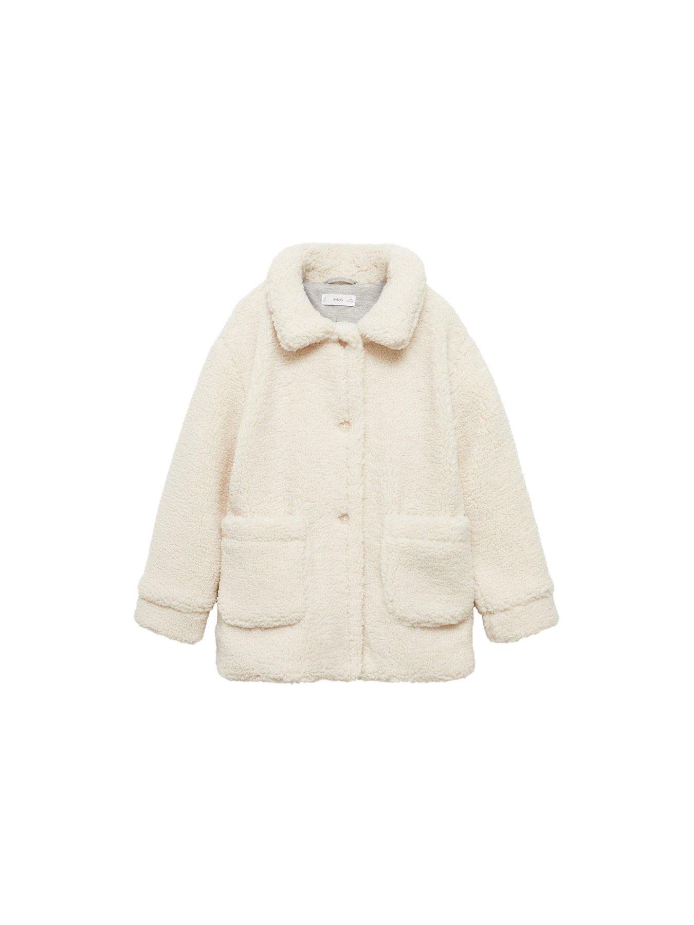 mango-girls-teddy-fleece-coat-creamstillFront