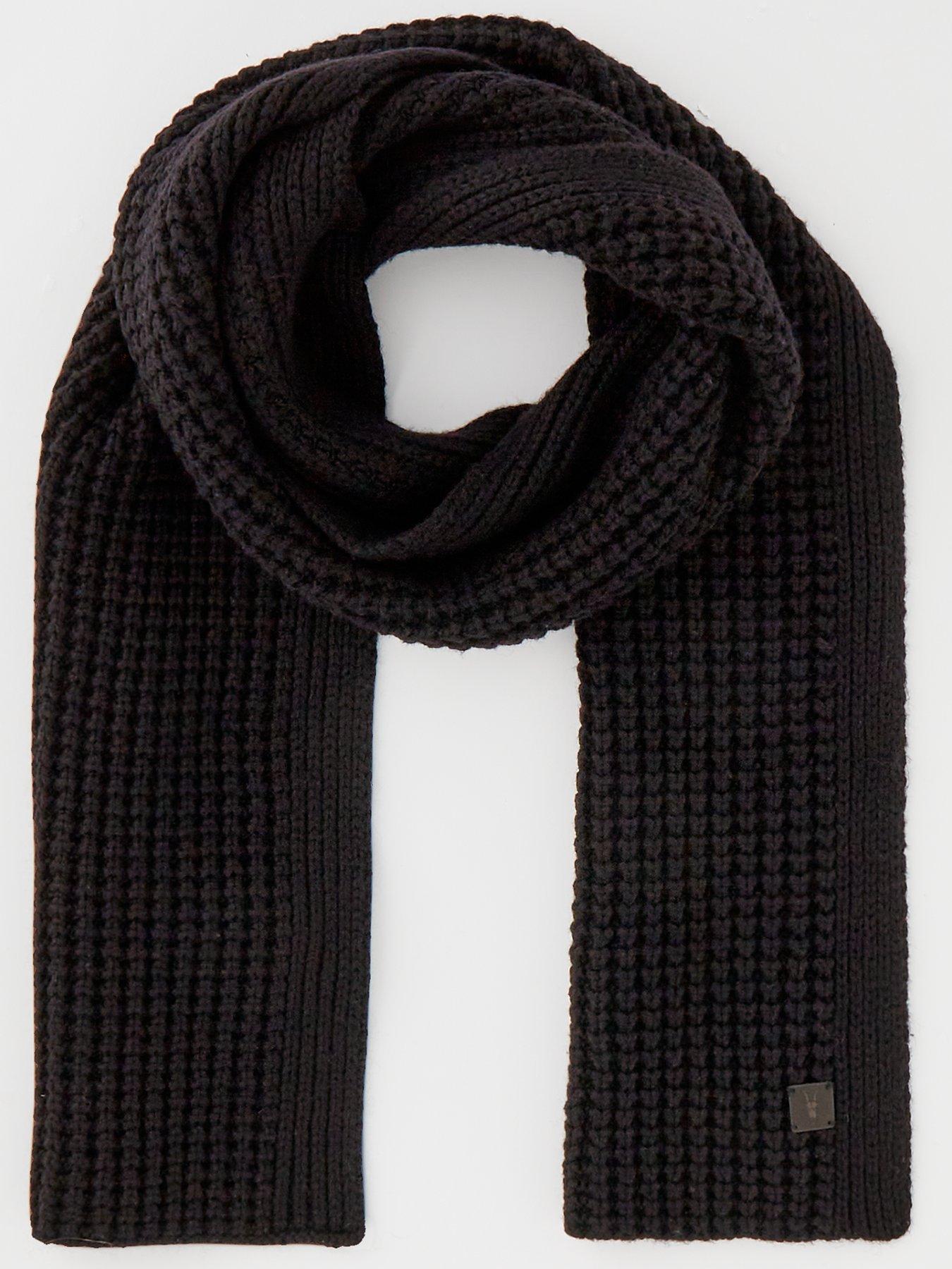 allsaints-allsaints-waffle-stitch-knitted-scarf-black