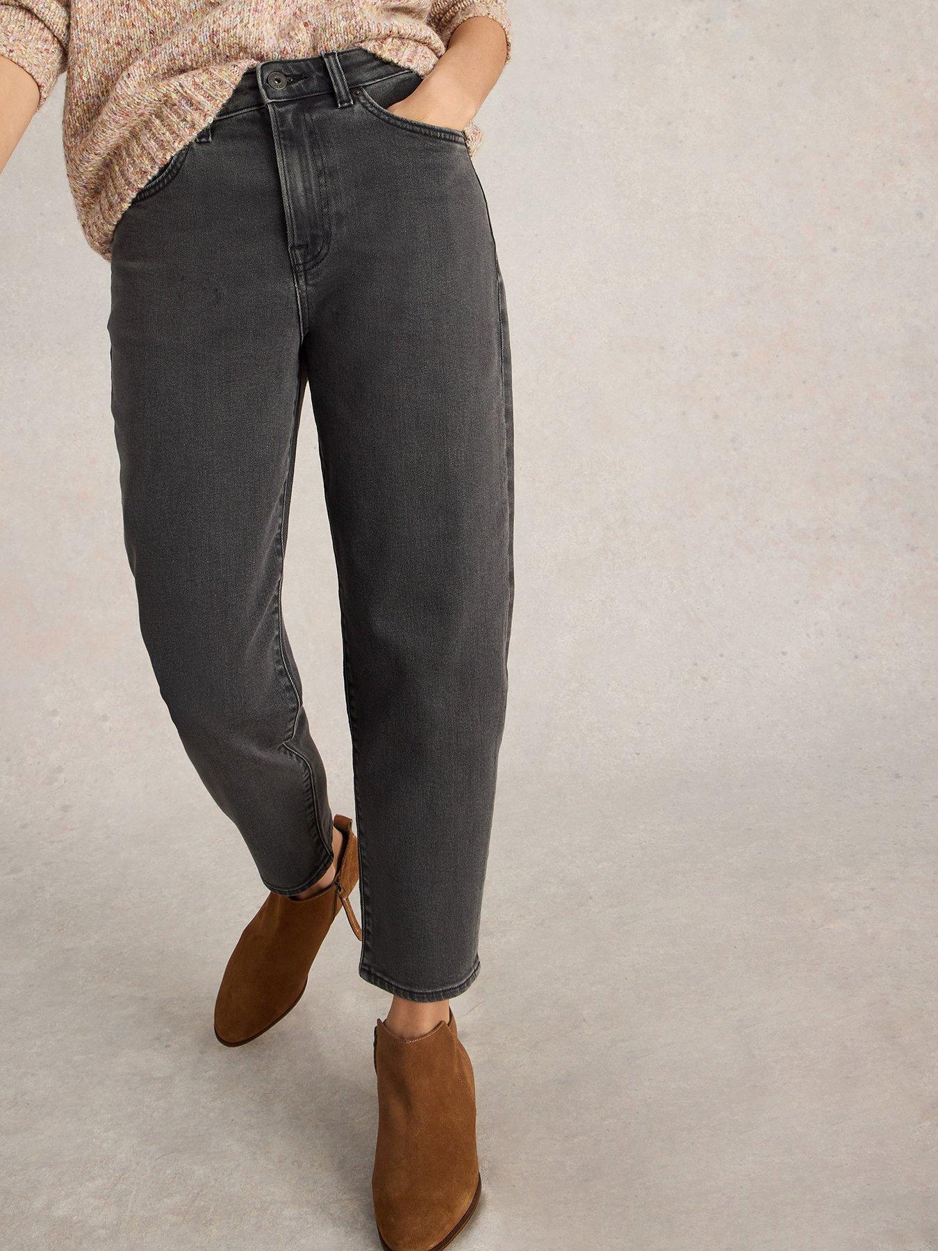 Image of White Stuff Tilly Tapered Jeans - Black
