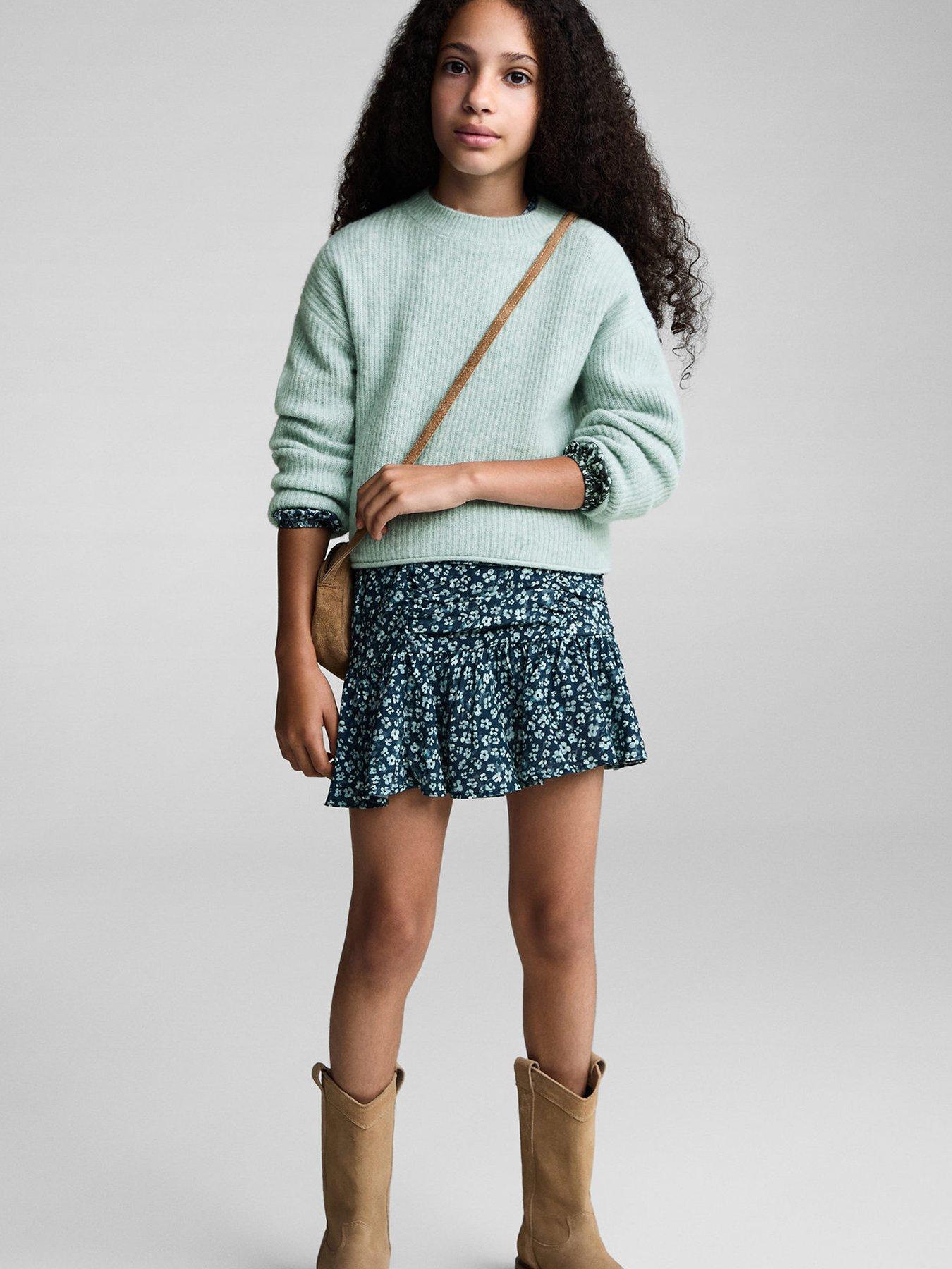 mango-girls-knitted-jumper-light-green