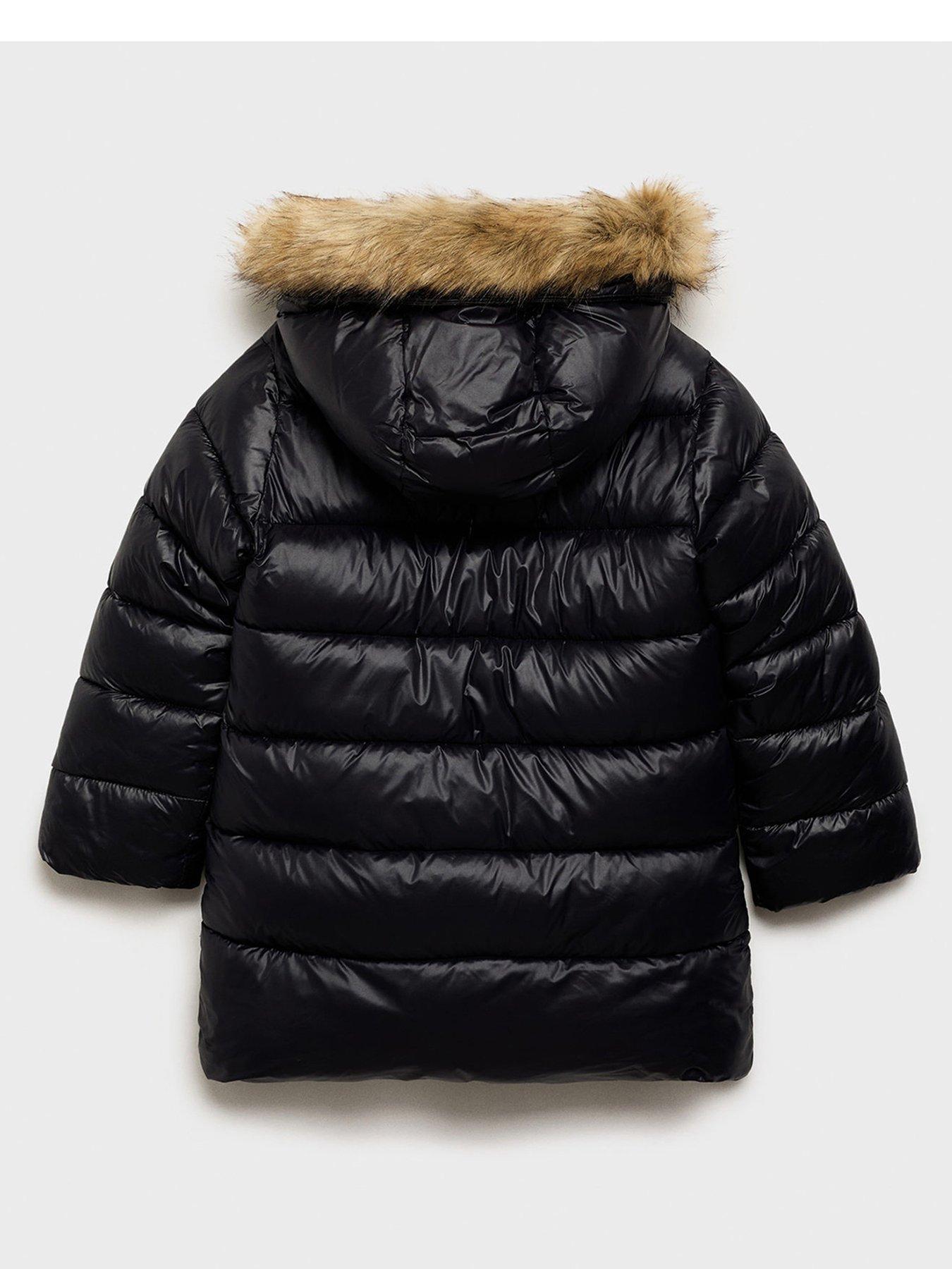 mango-girls-shine-padded-coat-blackback