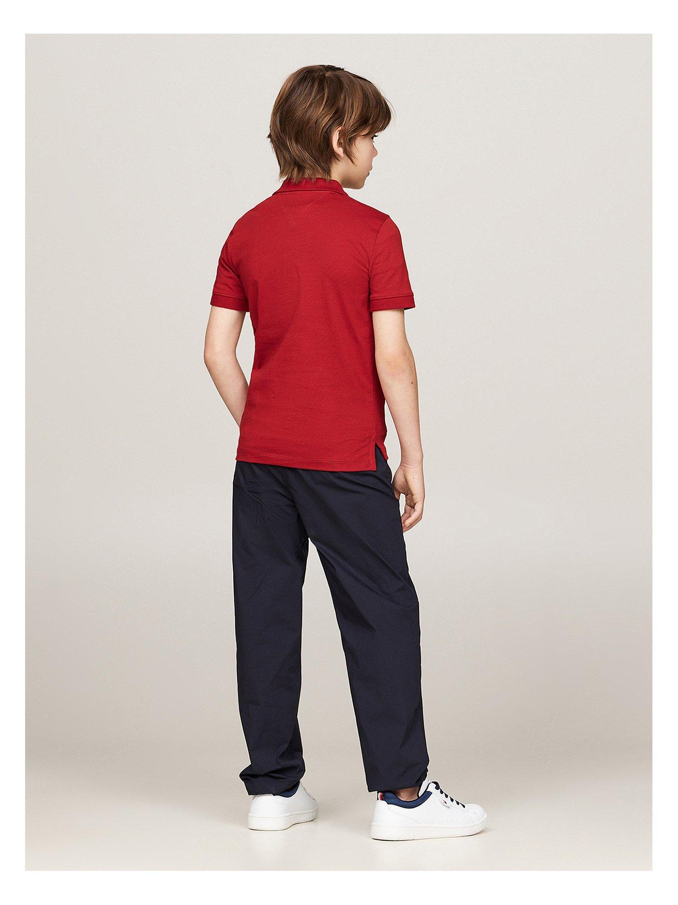 tommy-hilfiger-boys-tommy-hilfiger-h-short-sleeve-polo-shirt-redback