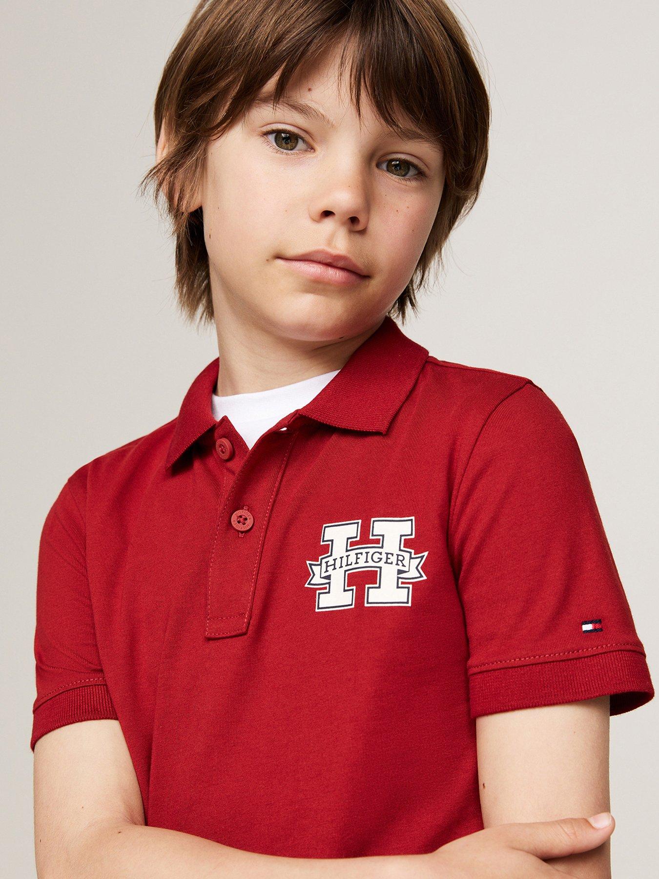 tommy-hilfiger-boys-tommy-hilfiger-h-short-sleeve-polo-shirt-redoutfit