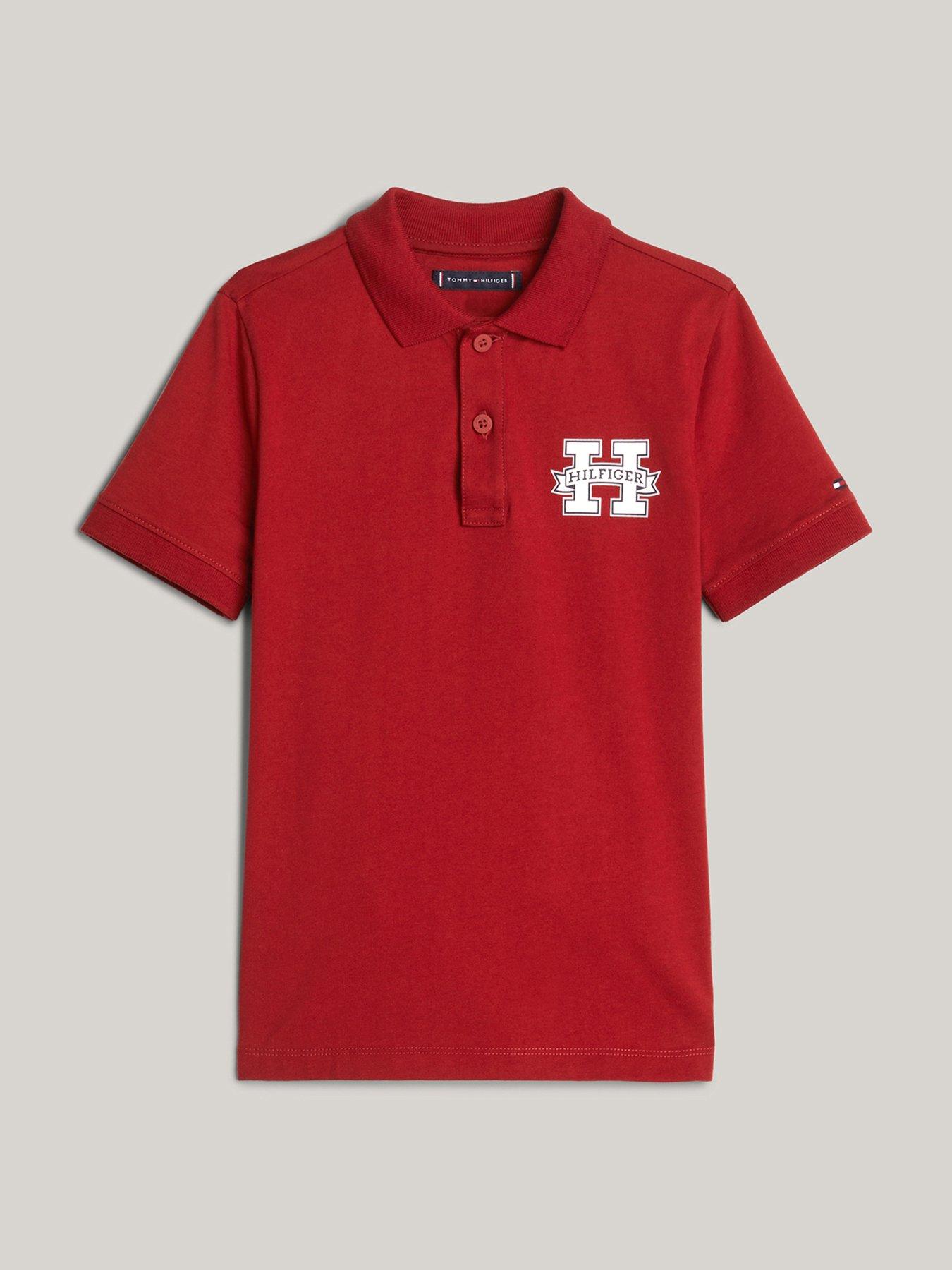 tommy-hilfiger-boys-tommy-hilfiger-h-short-sleeve-polo-shirt-reddetail