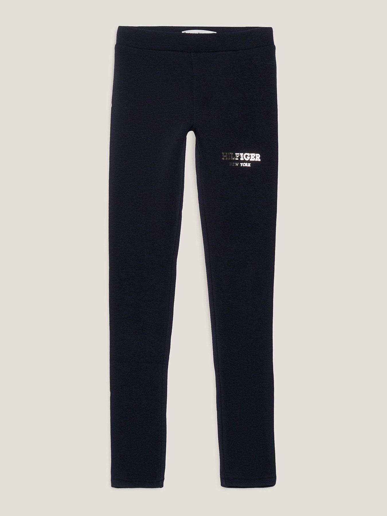 tommy-hilfiger-girls-monotype-legging-navyfront