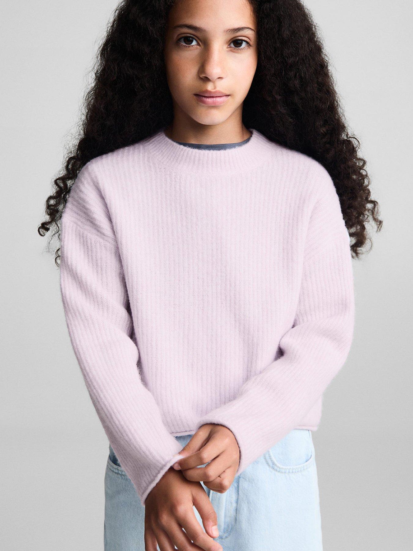 mango-girls-knitted-jumper-light-pink