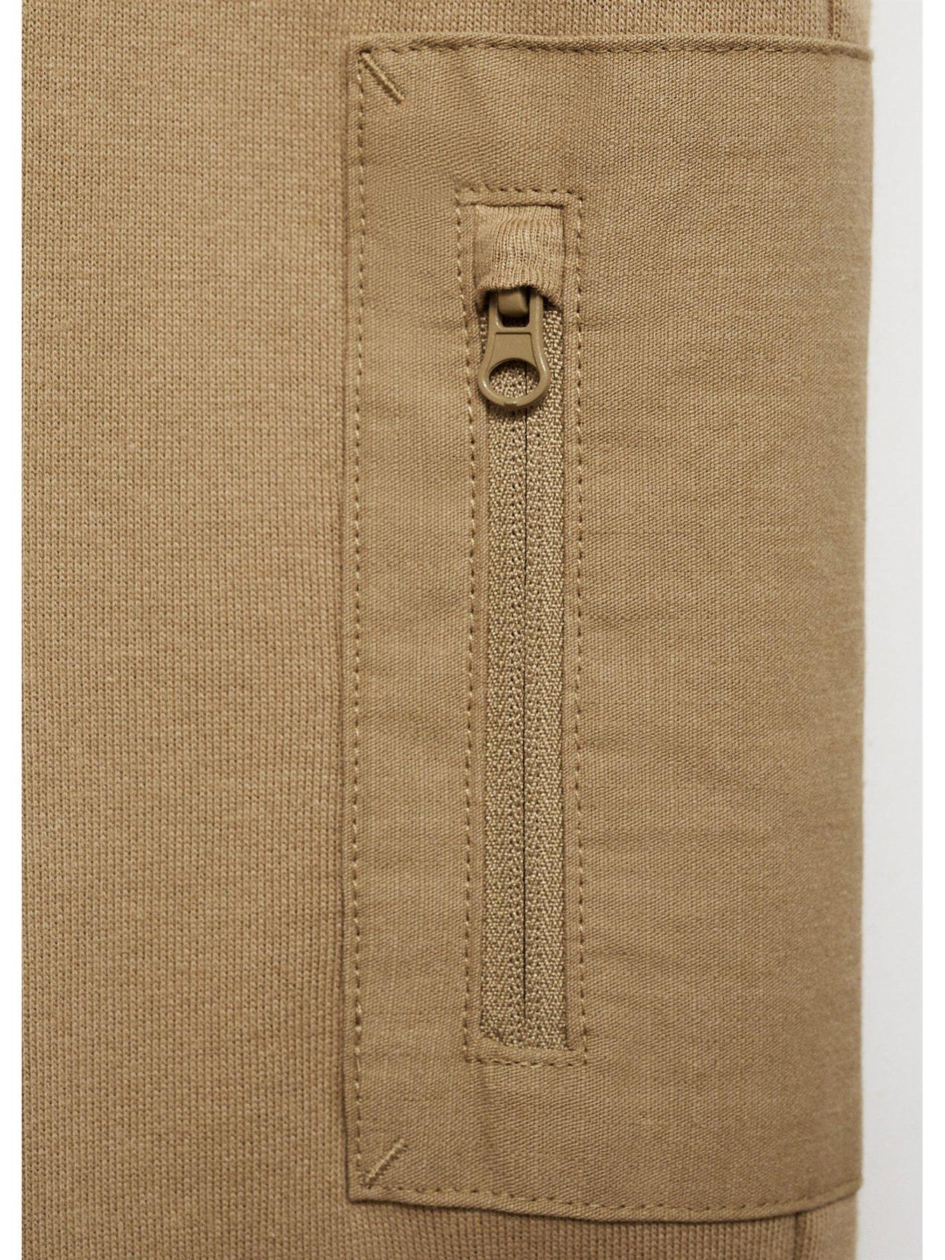 mango-boys-side-pocket-joggers-browndetail