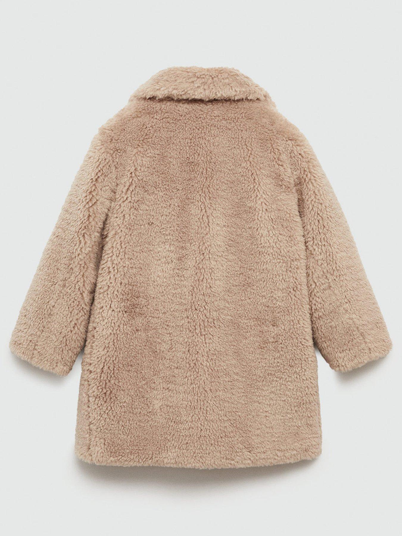 mango-girls-teddy-fleece-coat-brownback