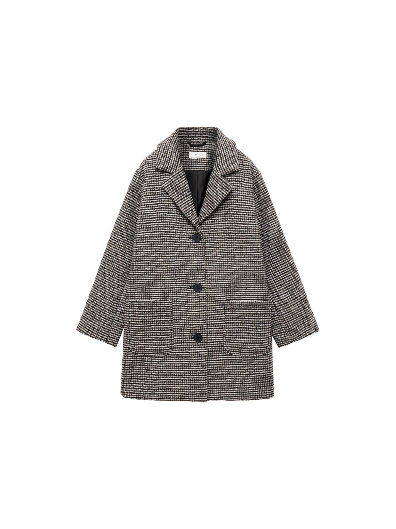 mango-girls-dogtooth-overcoat-brownstillFront