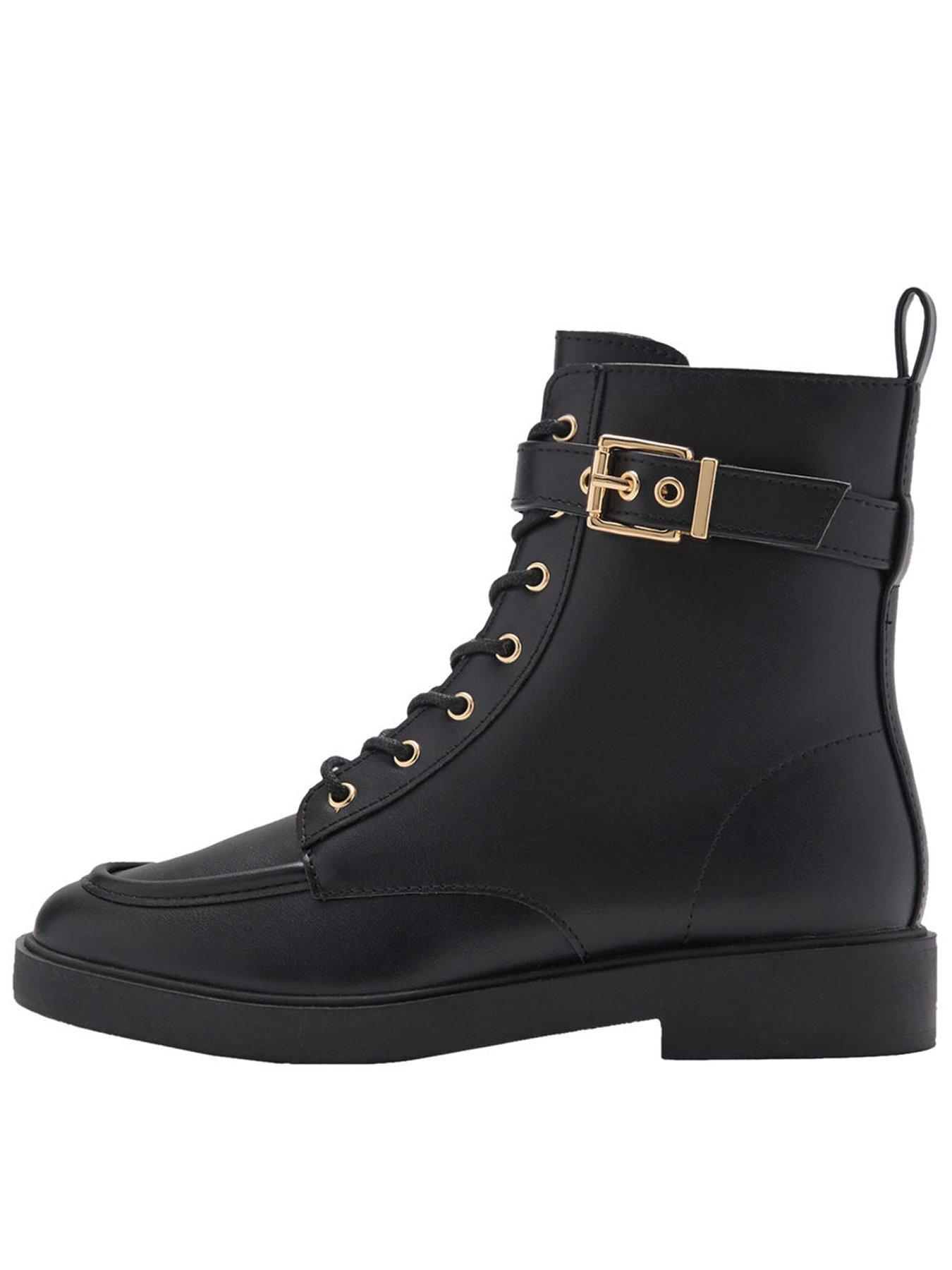 mango-girls-buckle-ankle-boots-black