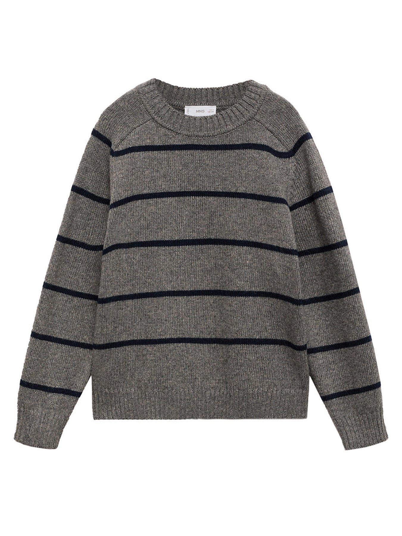 mango-boys-striped-knitted-jumper-dark-greyfront