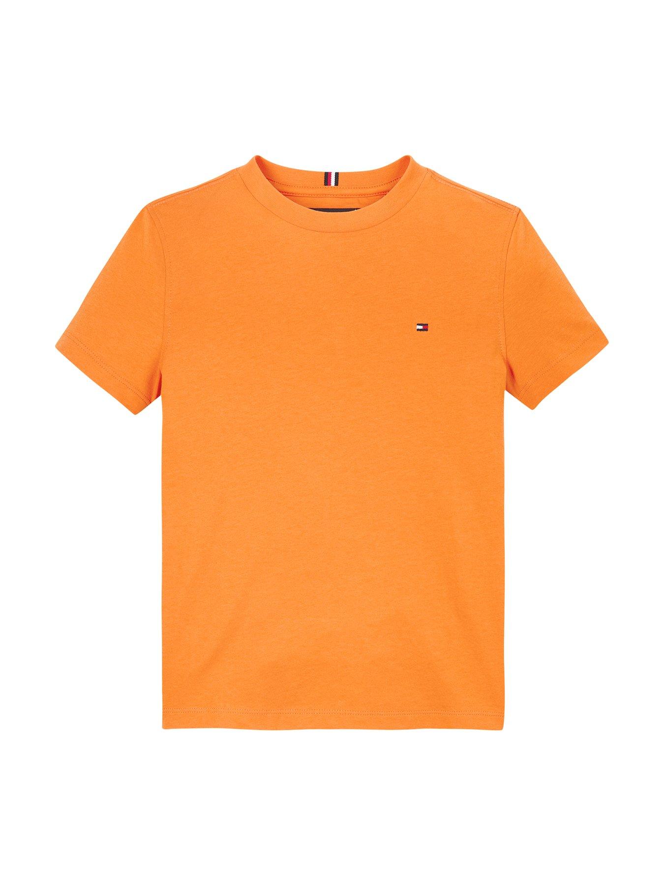 tommy-hilfiger-boys-essential-cotton-reg-t-shirt-orangedetail