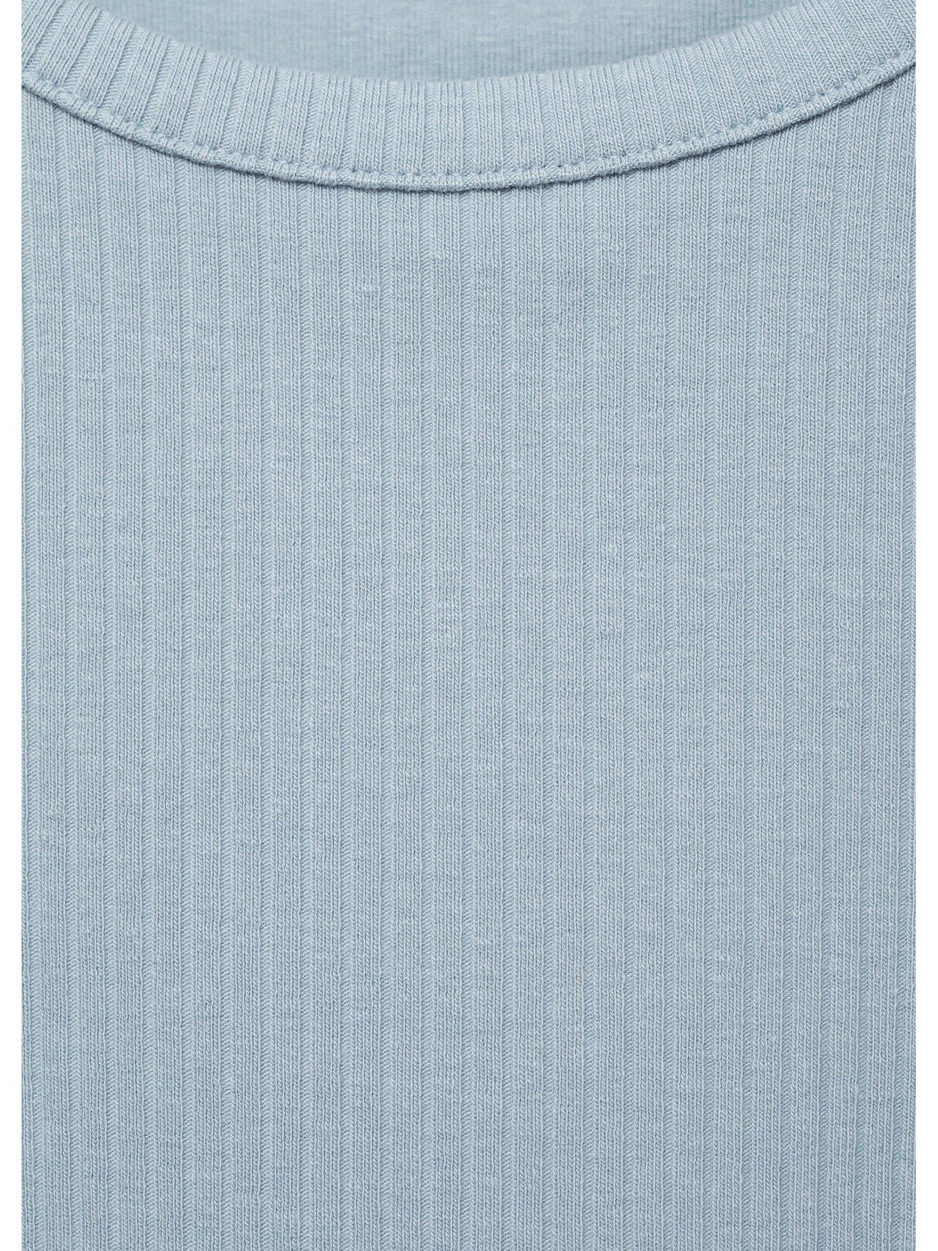 mango-girls-ribbed-short-sleeve-tshirt-light-bluedetail